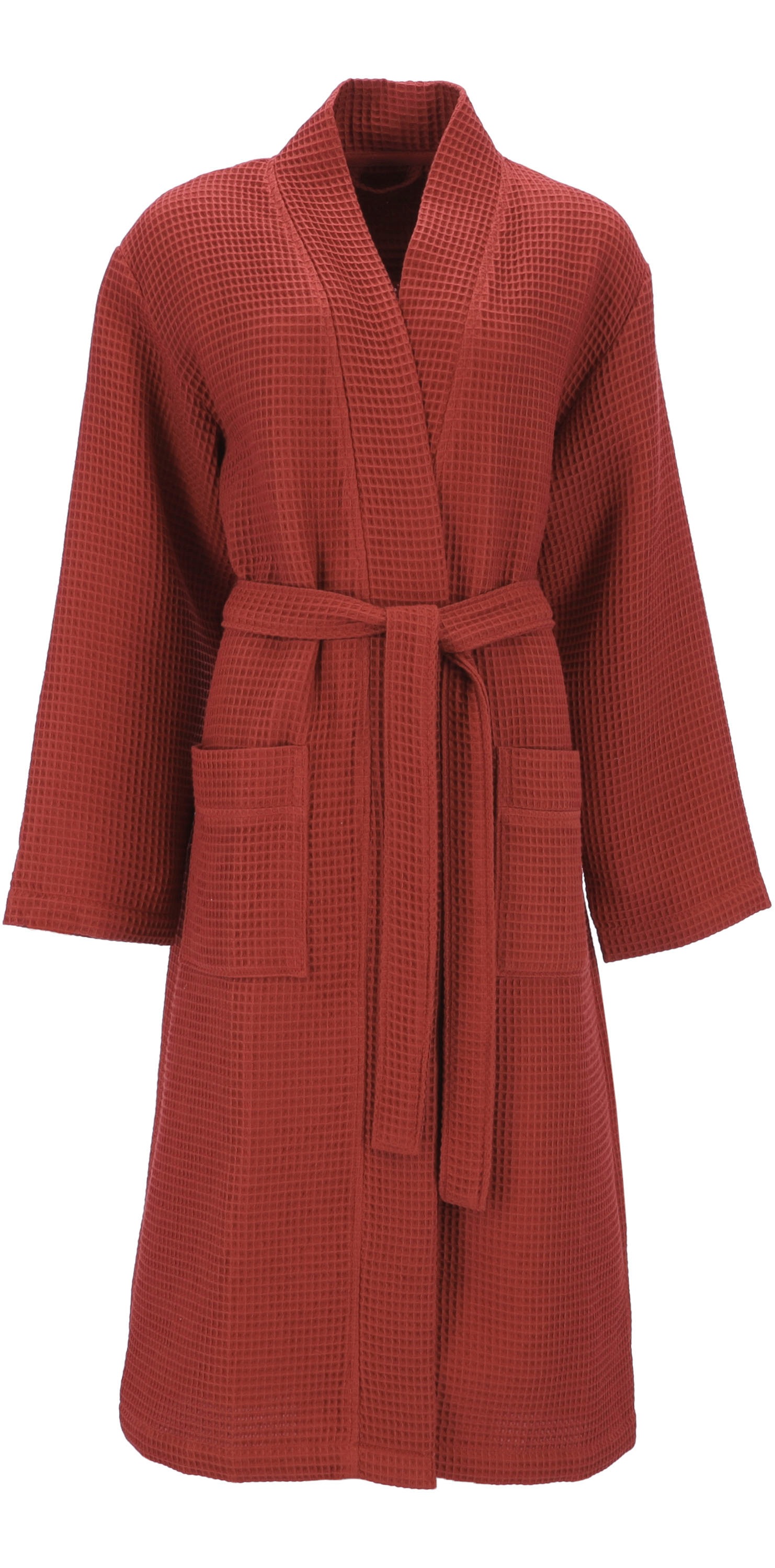 Vossen Bademantel »Siam in rot, Größe S/M Länge: 120 cm