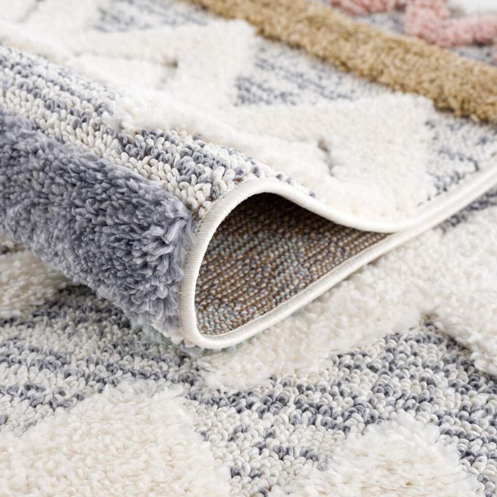 Carpet City Hochflor-Teppich »Focus 3013«, rechteckig, 20 mm Höhe, Läufer, Boho, Hochtief-Muster/ 3D-Effekt, für Wohnzimmer, Schlafzimmer