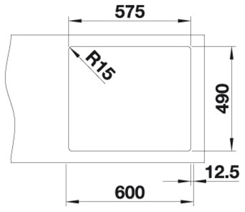 Blanco Edelstahlspüle »ANDANO 340/180-IF/A«, zum wechselseitigen Einbau geeignet