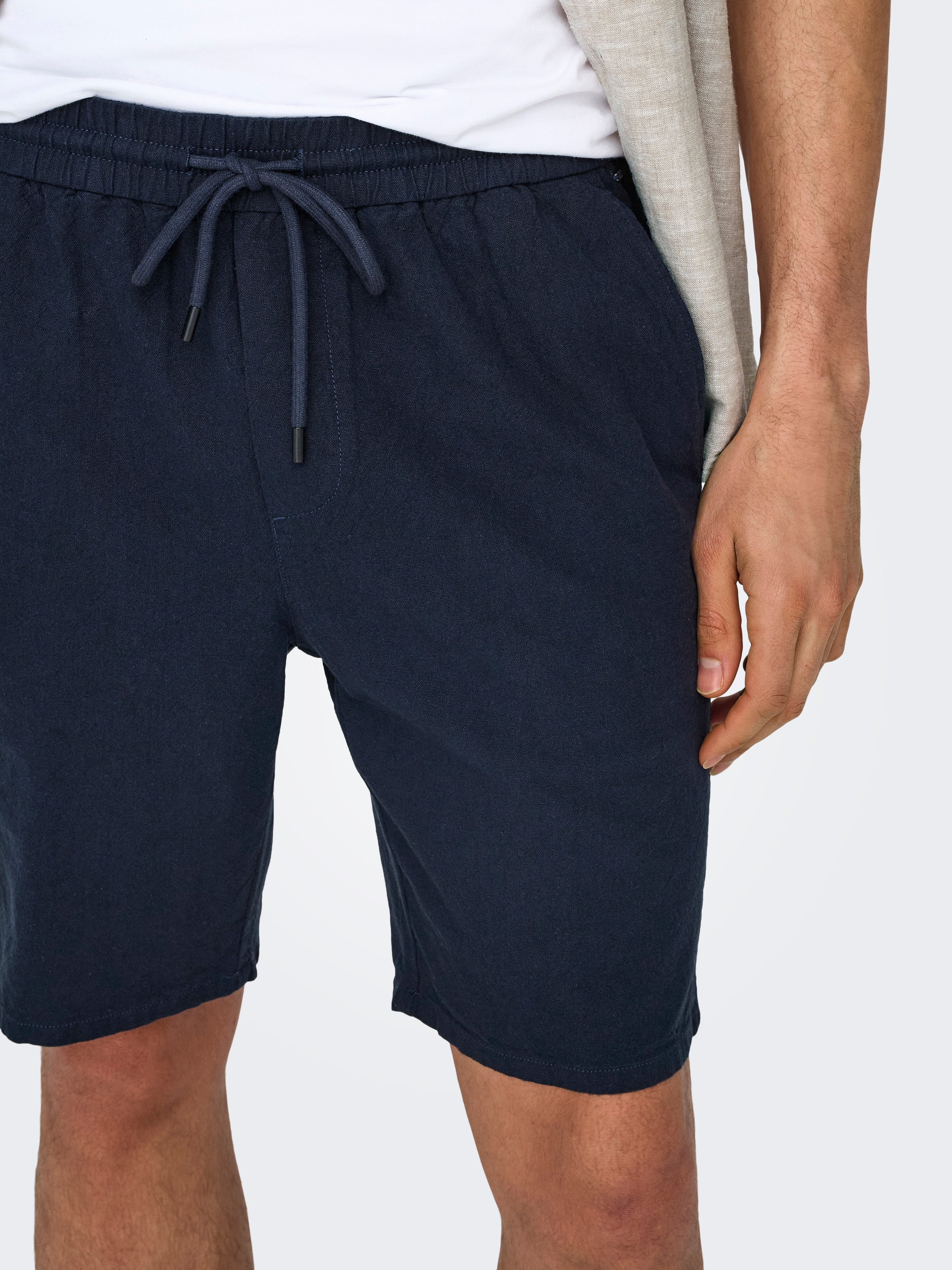 ONLY & SONS Shorts »ONSLINUS 0007 COT LIN SHORTS NOOS«
