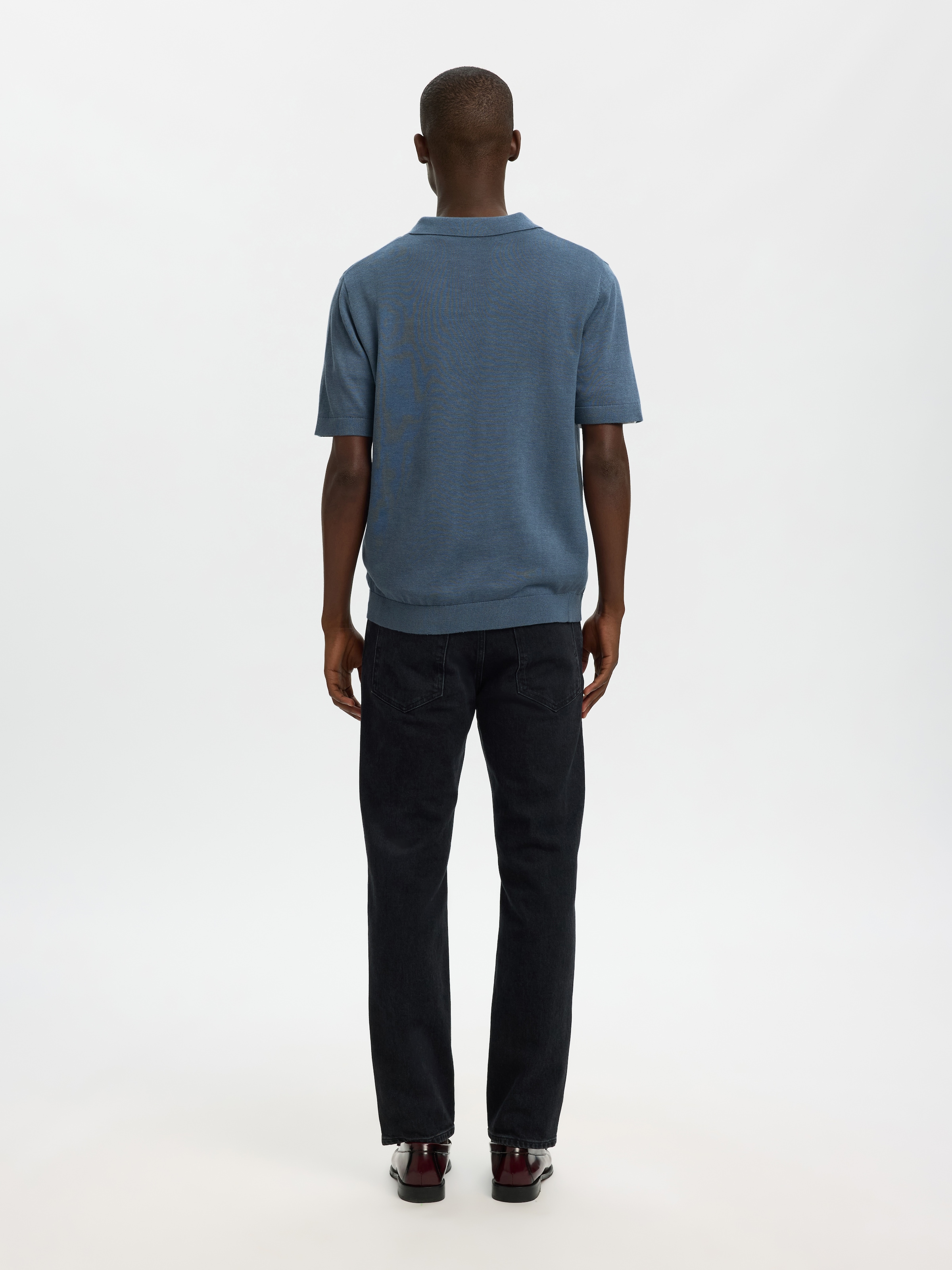 SELECTED Poloshirt »SLHMATTIS SS KNIT SUN OPEN POLO NOOS«
