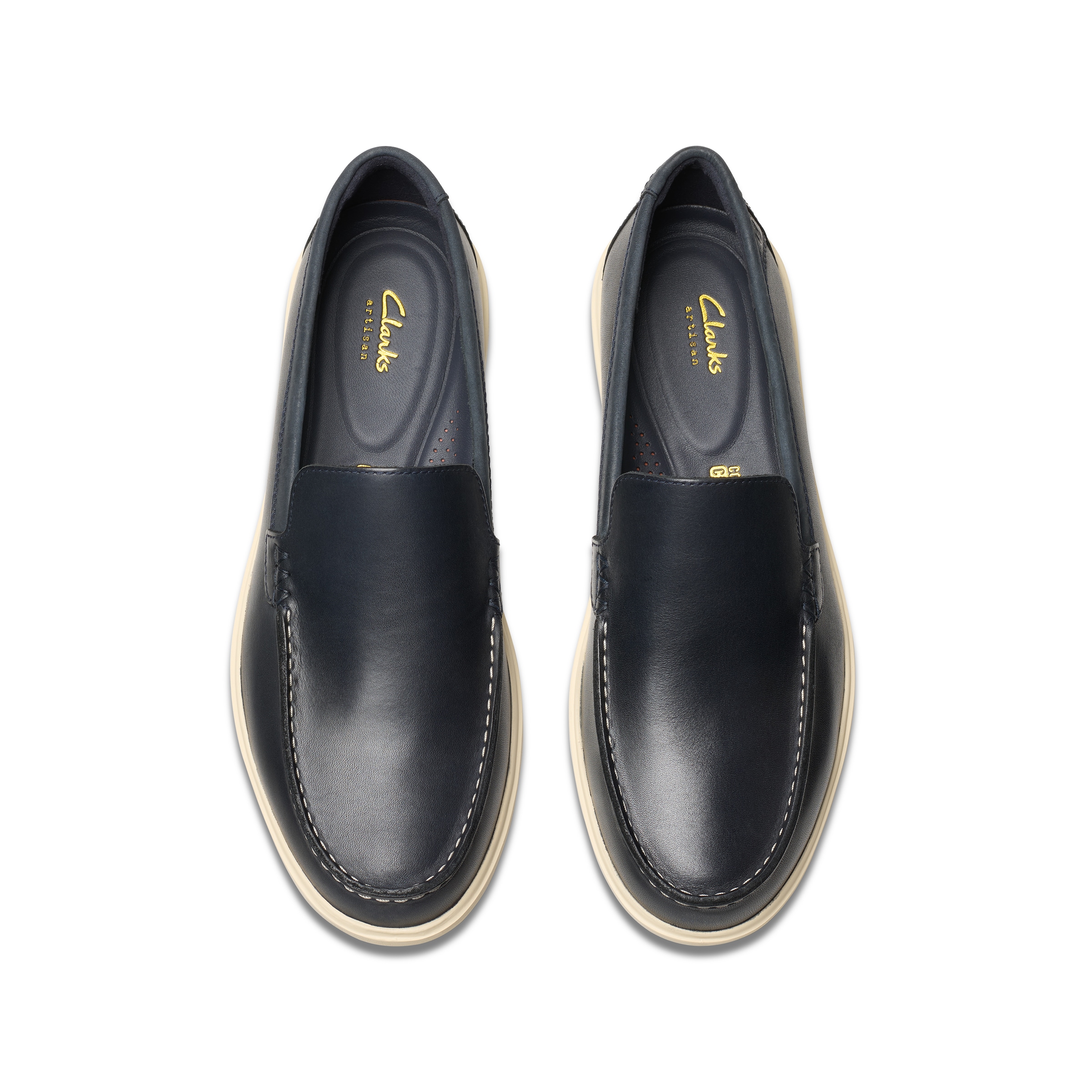 Clarks Bootsschuh »Bratton Loafer«, Bootsschuh, Mokassin, Slip-On Sneaker mit Ziernaht