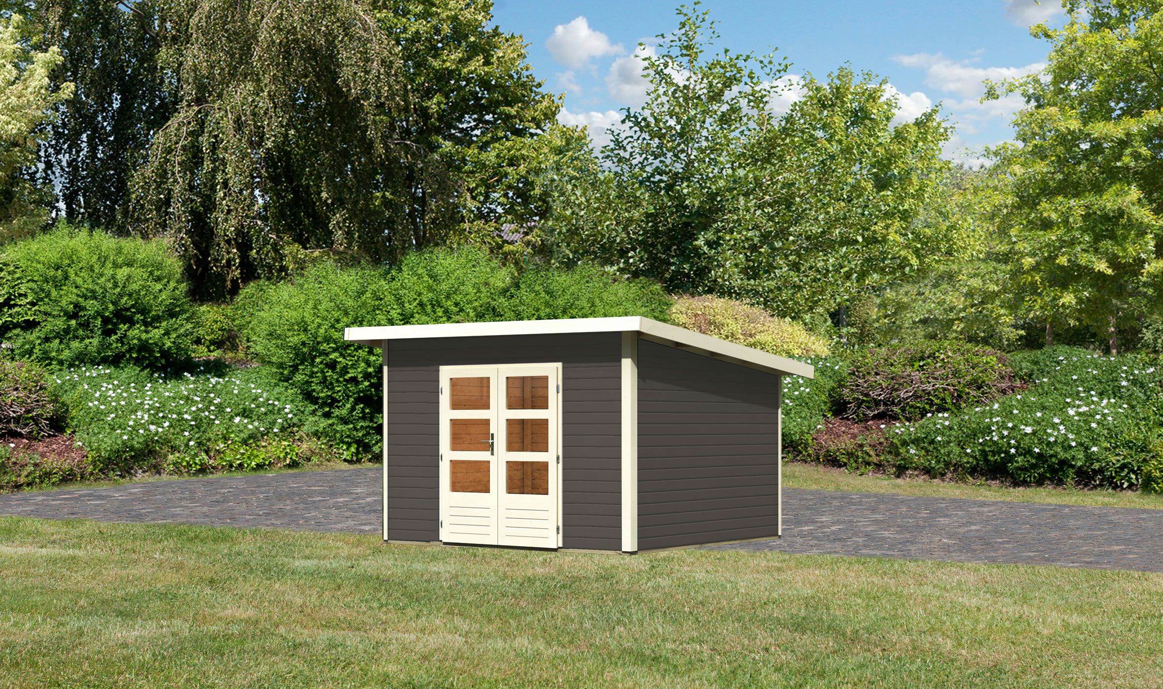 Karibu Gartenhaus »Perlsee 3«