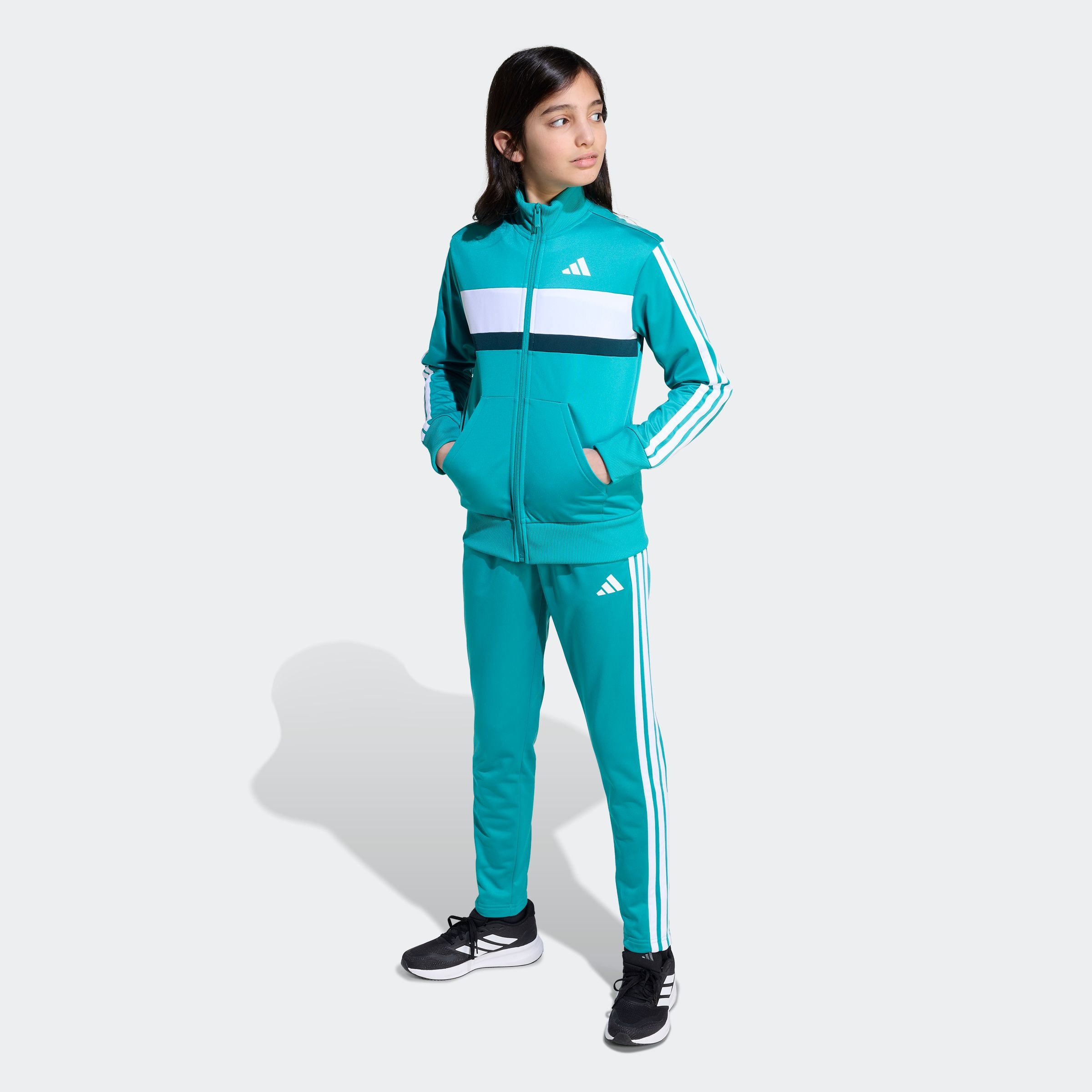 adidas Sportswear Trainingsanzug »J 3S TIBERIO TS«, (2 tlg.)