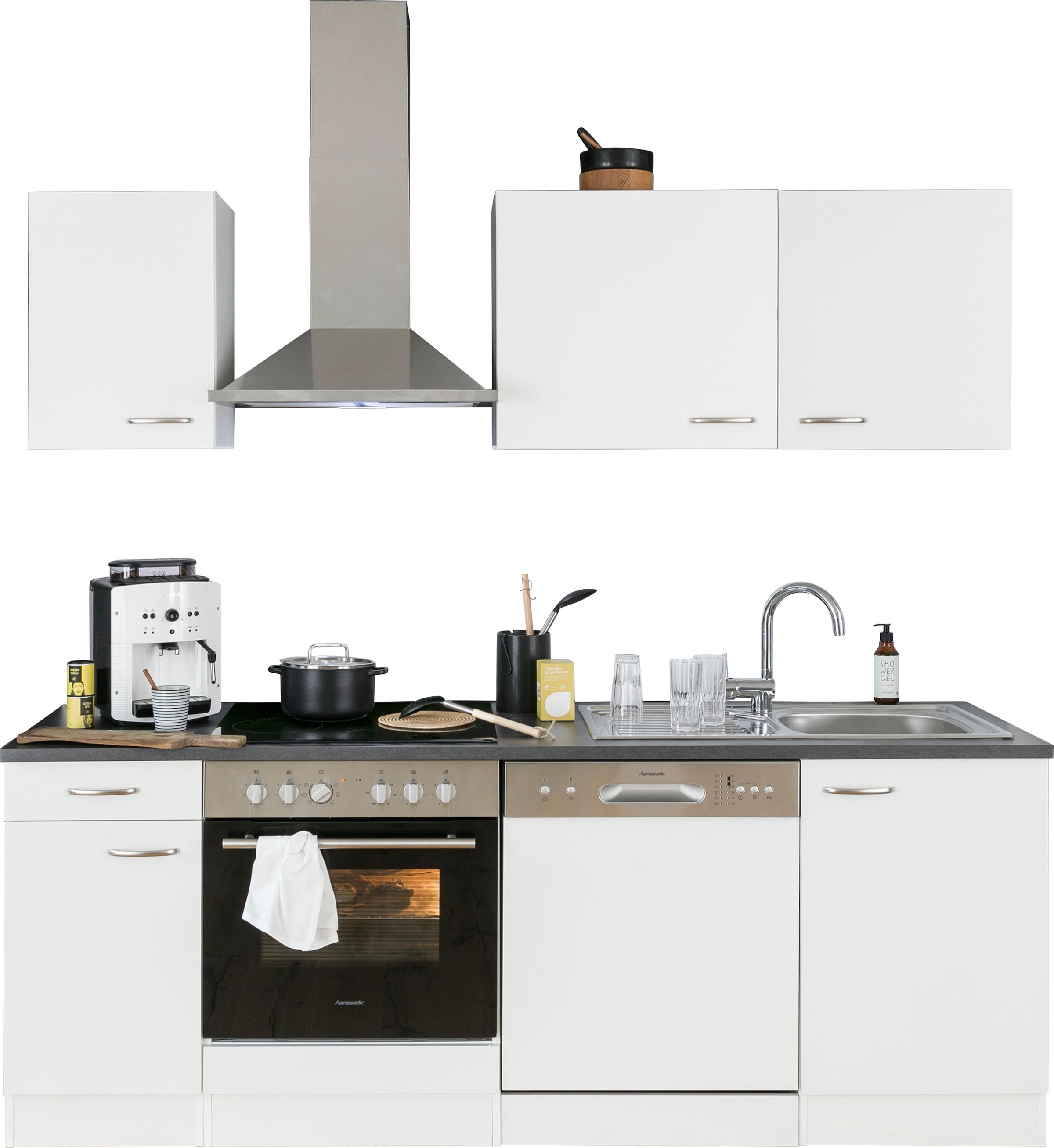OPTIFIT Küchenzeile »Parare«, im OTTO E-Geräte, Shop Online Breite 210 cm ohne