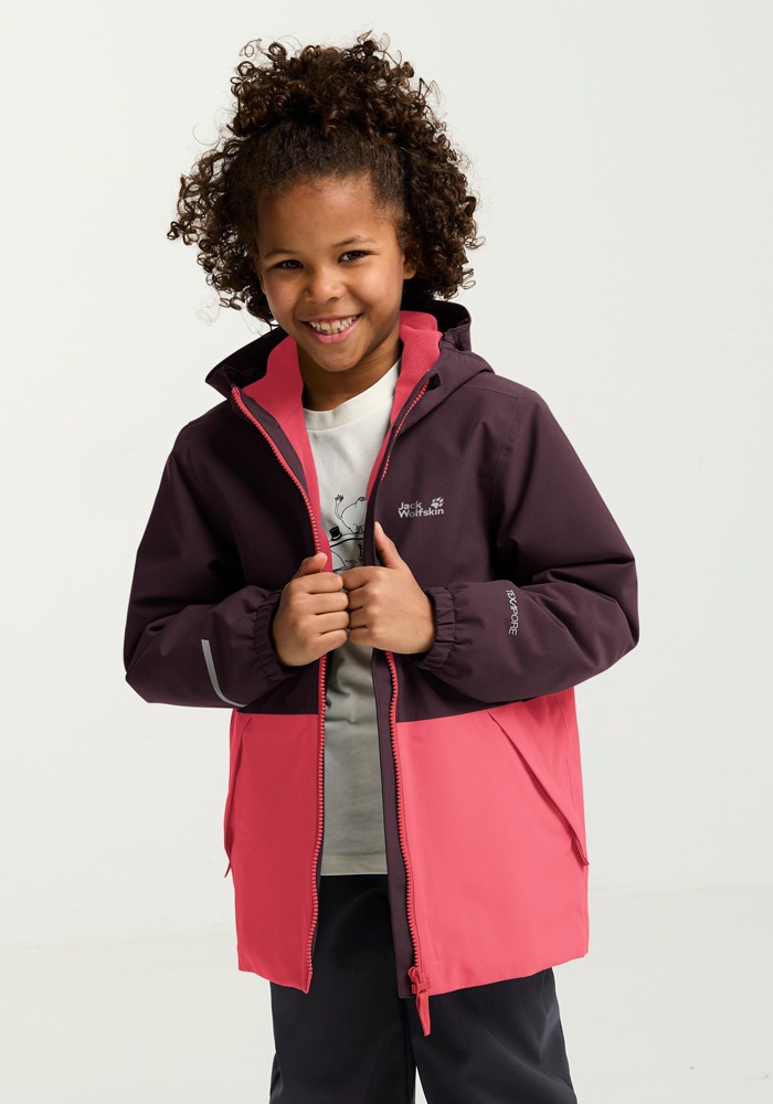 Jack Wolfskin Winterjacke »SNOW DAYS JKT KIDS«, mit Kapuze