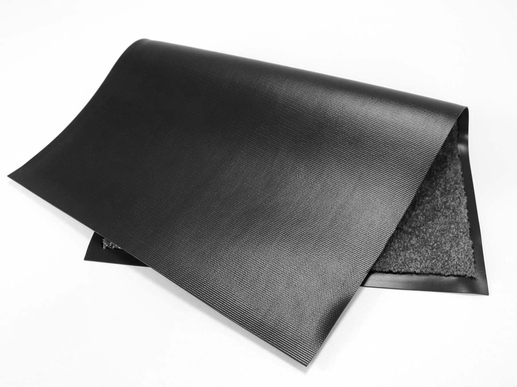 Primaflor-Ideen in Textil Fußmatte »Schmutzfangmatte CLEAN PRO, Made in Belgium«, rechteckig, 8 mm Höhe, Uni-Farben, UV-beständig, strapazierfähig, waschbar