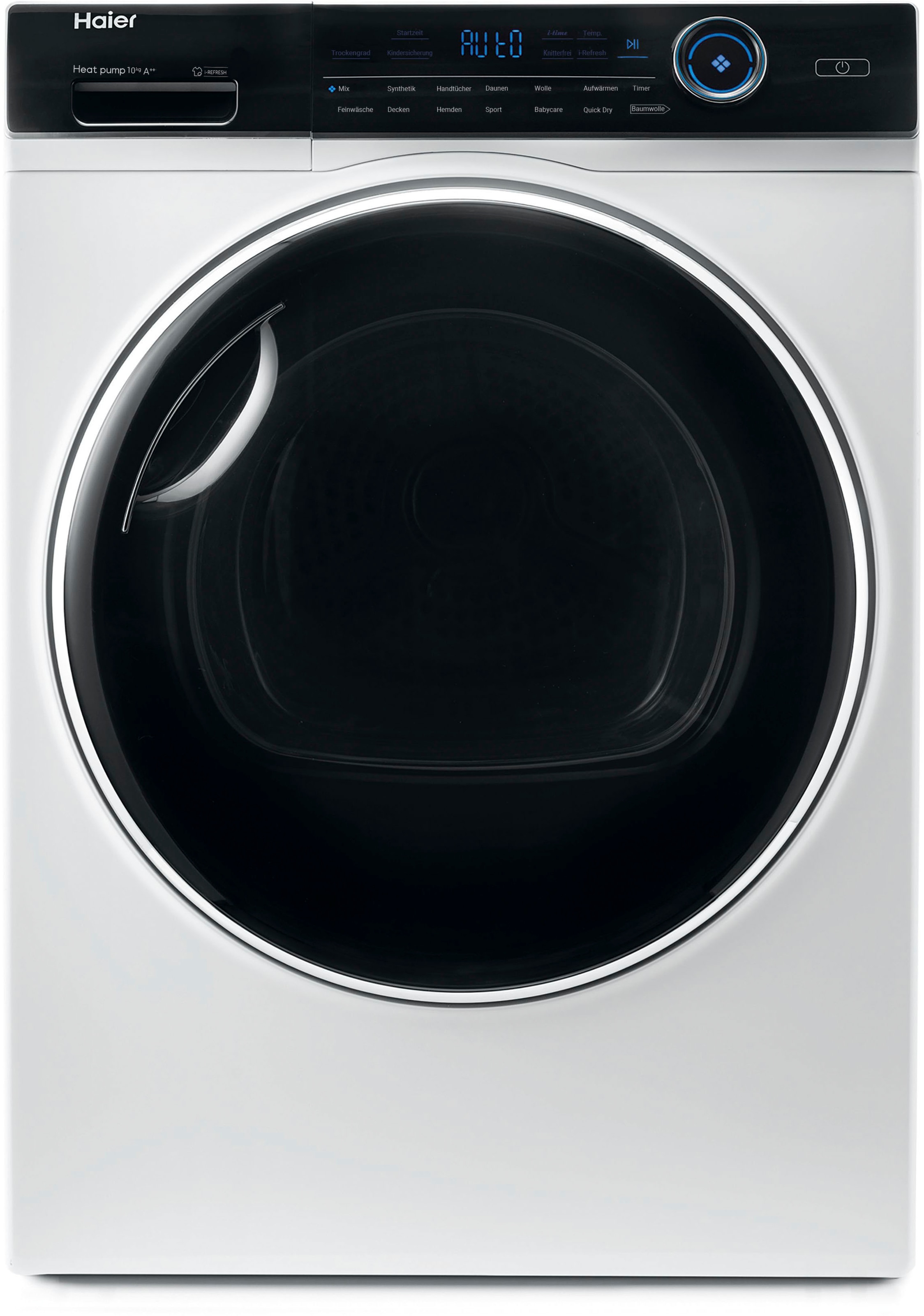 Haier Wärmepumpentrockner »HD100-A2979N«, 10 kg, 10 kg, A++, Auffrischen mit Dampf: i-Refresh, Pillow-Schontrommel