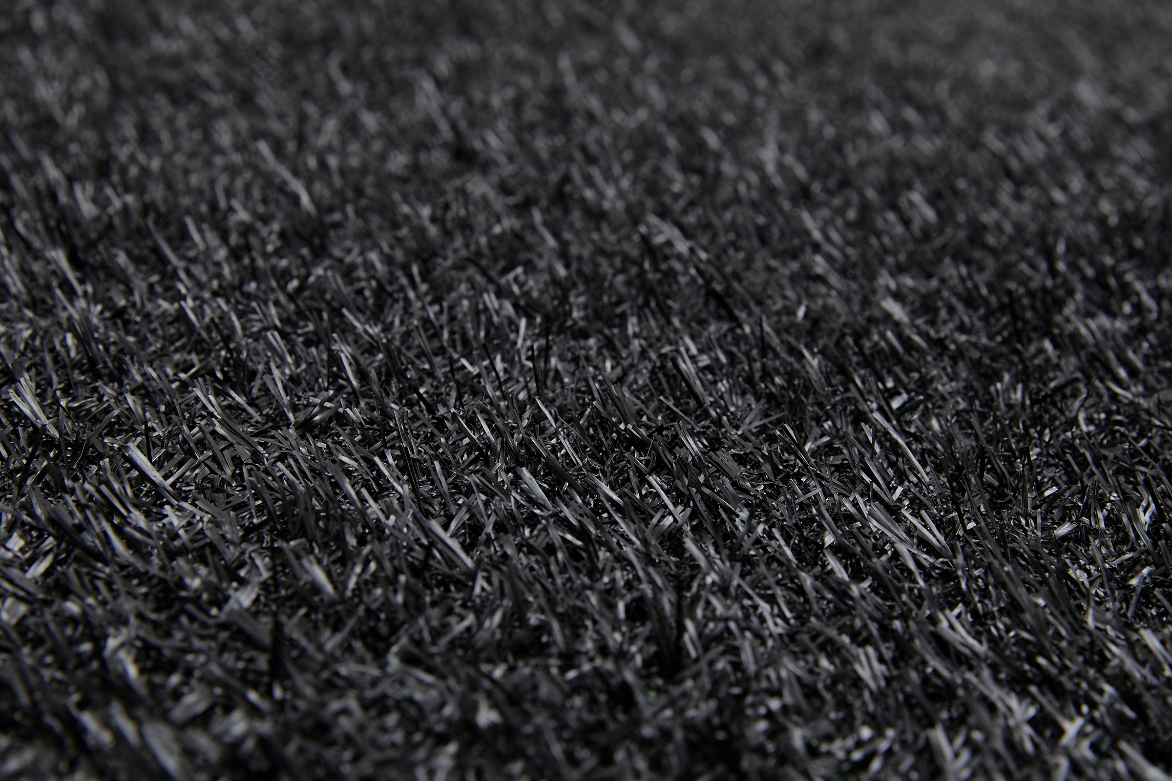 Andiamo Kunstrasen »Black«, rechteckig, 15 mm Höhe, Wetterfest, Balkon geeignet, integrierte Drainage, Garten, Terrasse