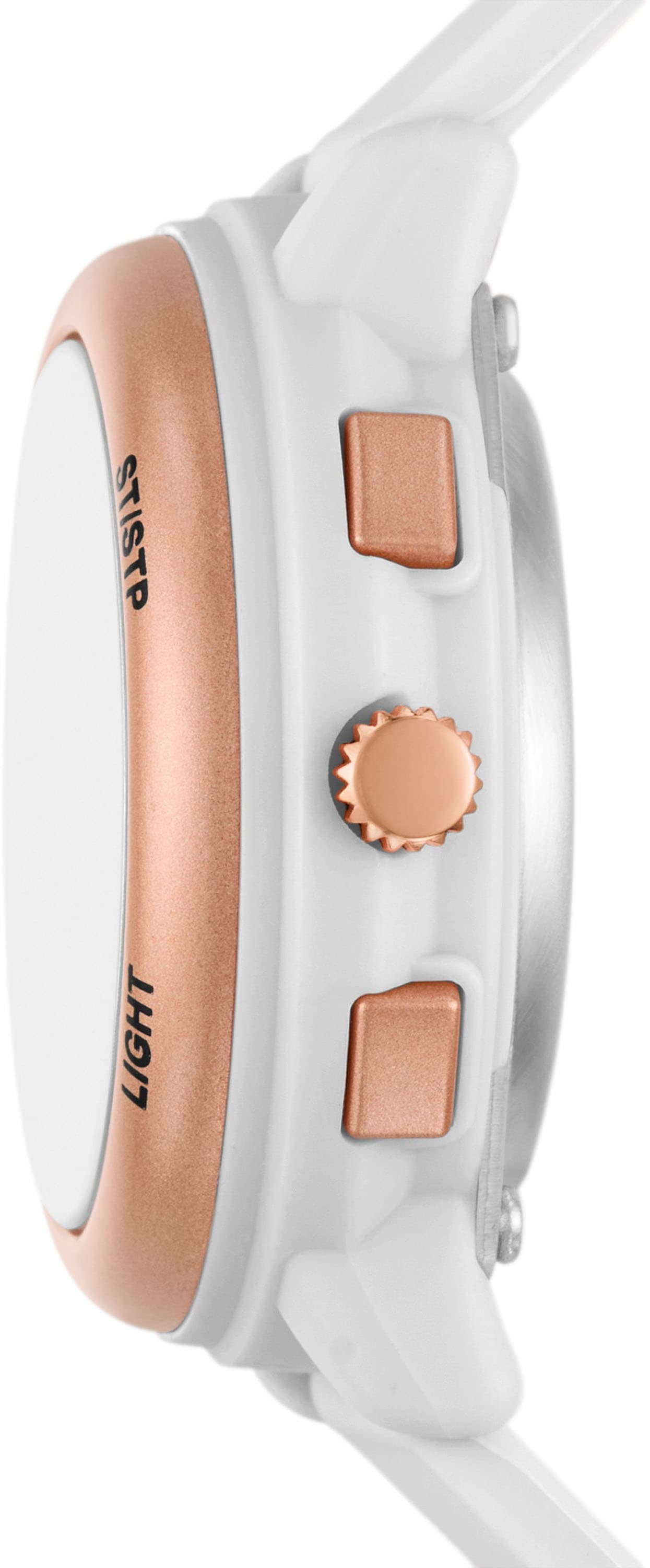 Skechers Chronograph »SALERNO«, Quarzuhr, Armbanduhr, Damenuhr, Silikonarmband, analog, digital