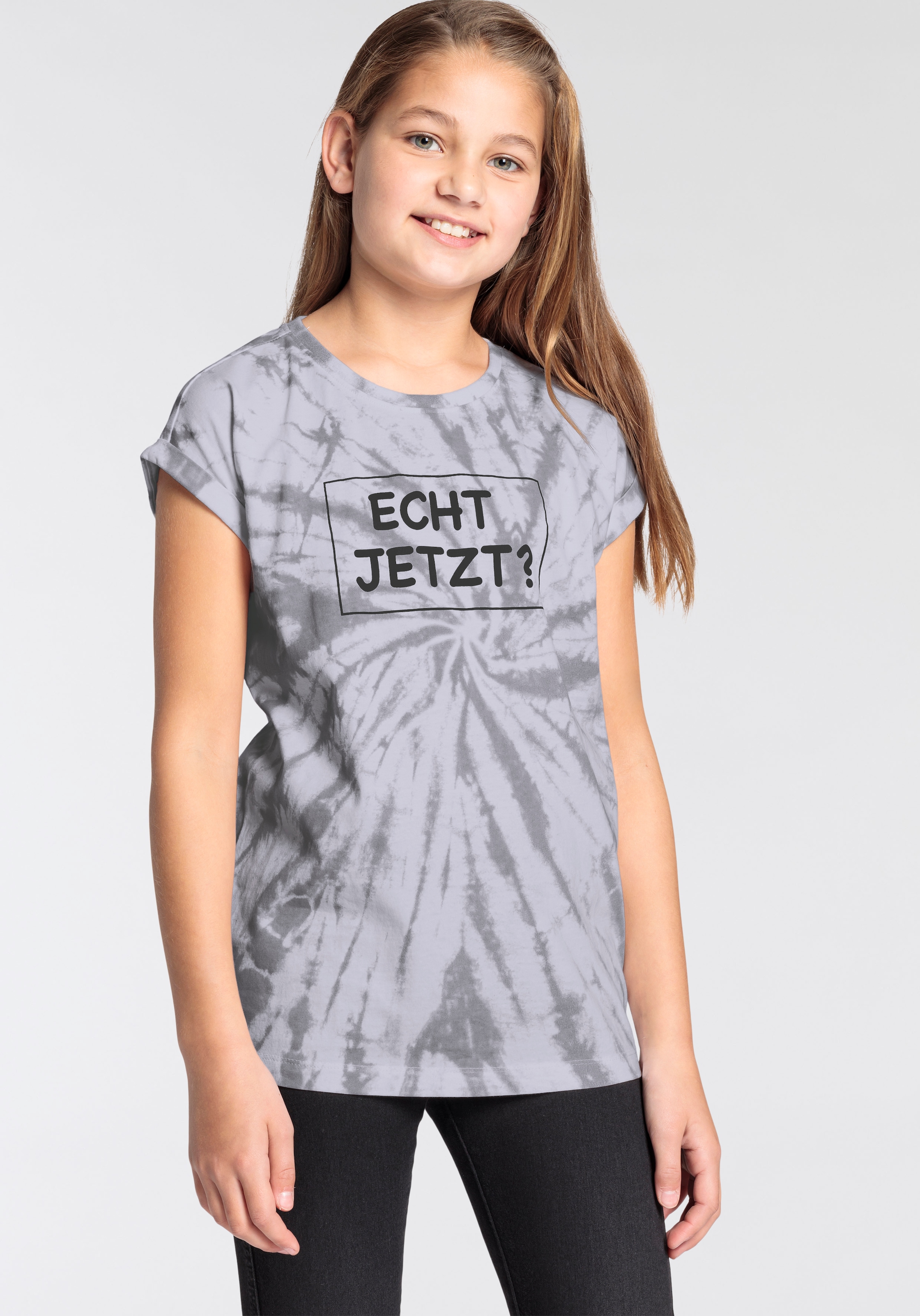 T-Shirt »ECHT JETZT?«, Sprüche-Shirt