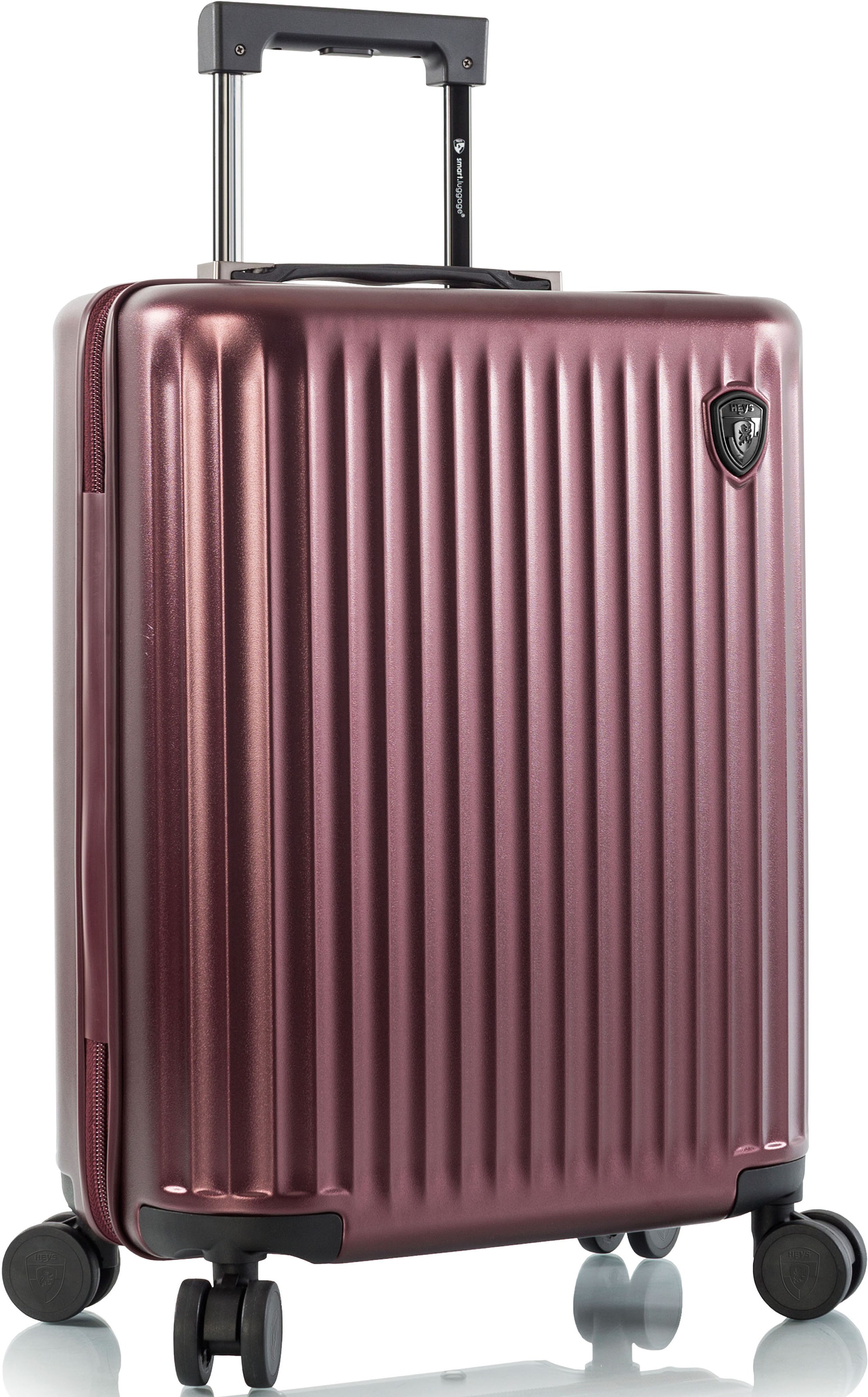 Heys Hartschalen-Trolley »Smart Luggage®, in verschiedenen Farben und Größen«, 4 Rollen, Heys x Joachim Llambi Handgepäck Smart Gepäck mit App-Funktion