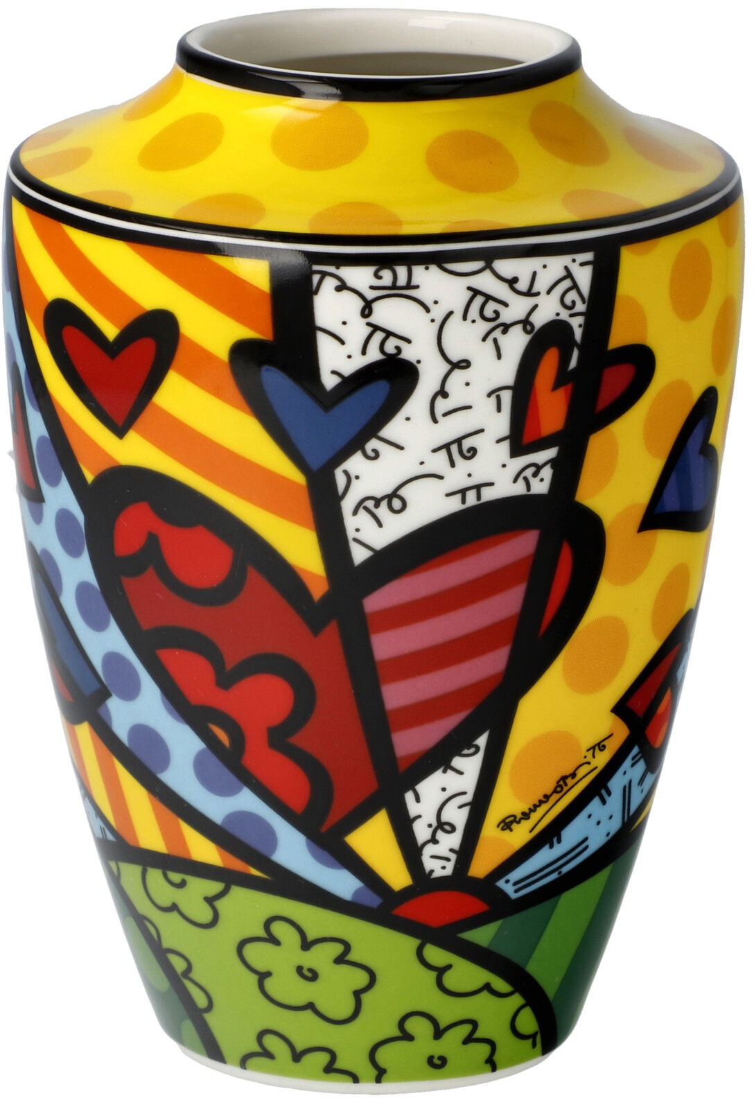Goebel Dekovase »Britto«, Pop Art, Porzellan, Romero Britto - A New Day kaufen