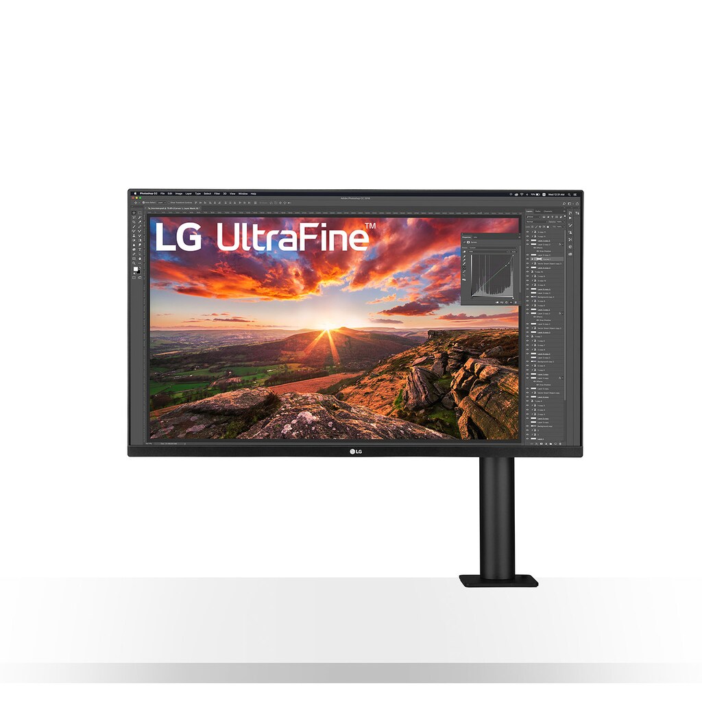 LG LCD-Monitor »UltraFine™ 32UN880«, 80 cm/31 Zoll, 3840 x 2160 px, 4K Ultra HD, 5 ms Reaktionszeit, 60 Hz