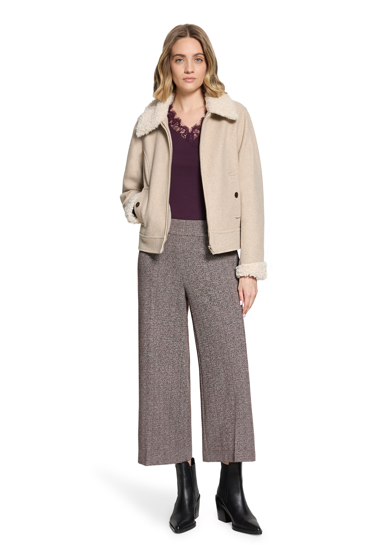 Cartoon Culotte »Culotte mit Bügelfalte«