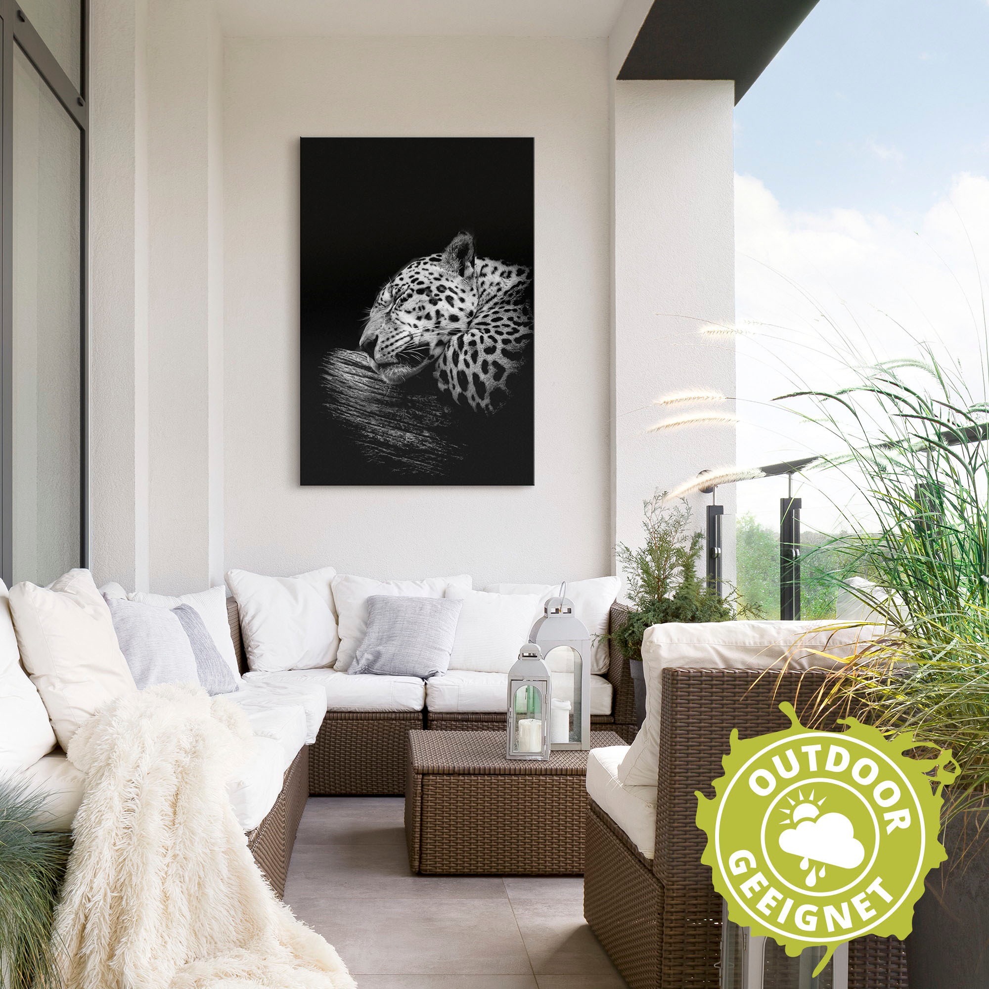 Artland Wandbild »Der schlafende Jaguar«, Wildtiere, (1 St.), als Alubild, Outdoorbild, Leinwandbild, Poster in verschied. Größen
