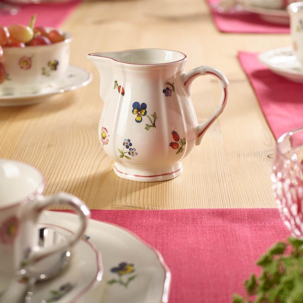 Villeroy & Boch Milch- und Zuckerset »Milch- und Zucker-Set Petite Fleur 2er Set bunt« Spülmaschinenfest, Mikrowellensicher
