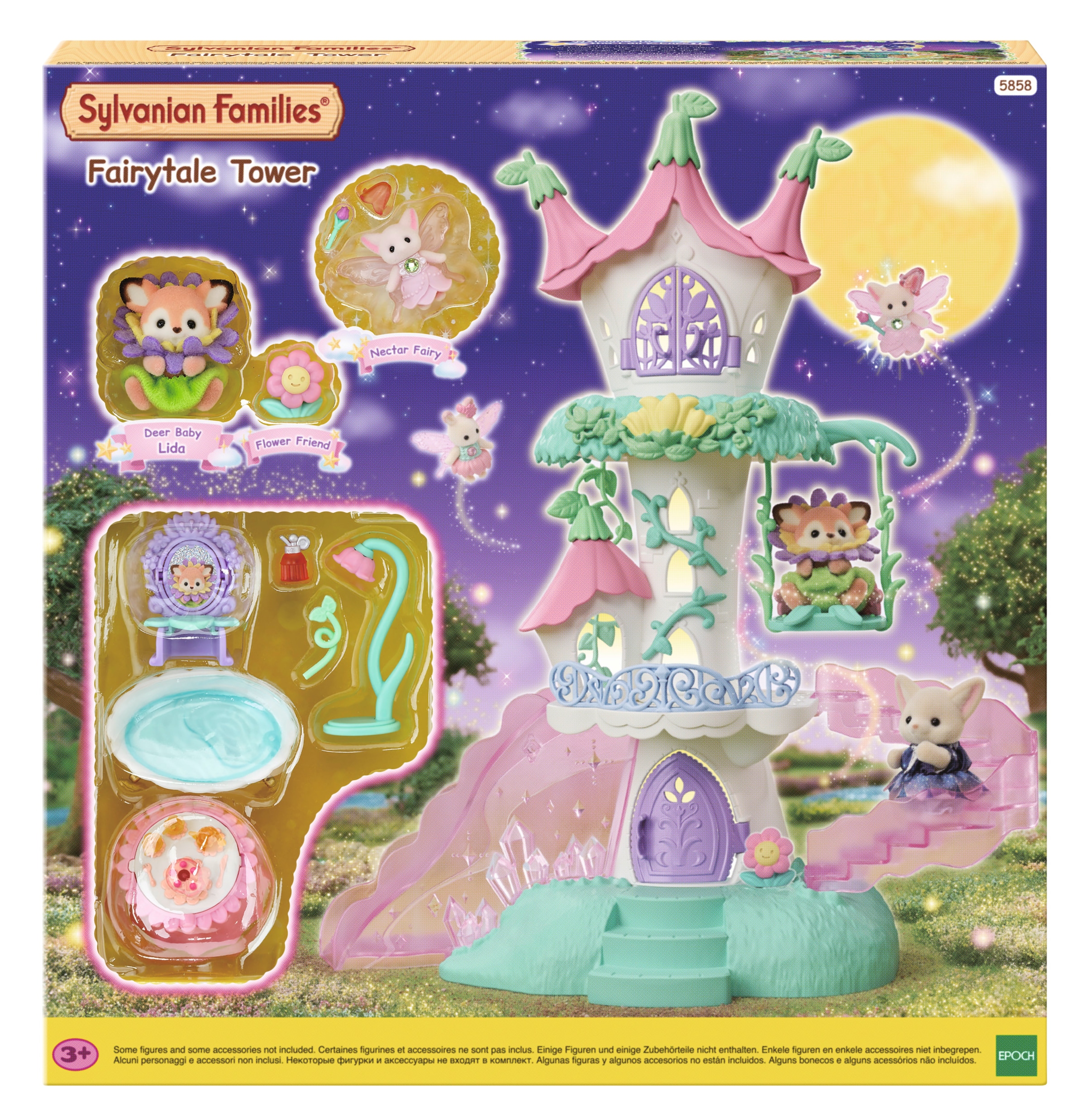 Sylvanian Families Spielwelt »Magischer Märchenturm mit Figuren«