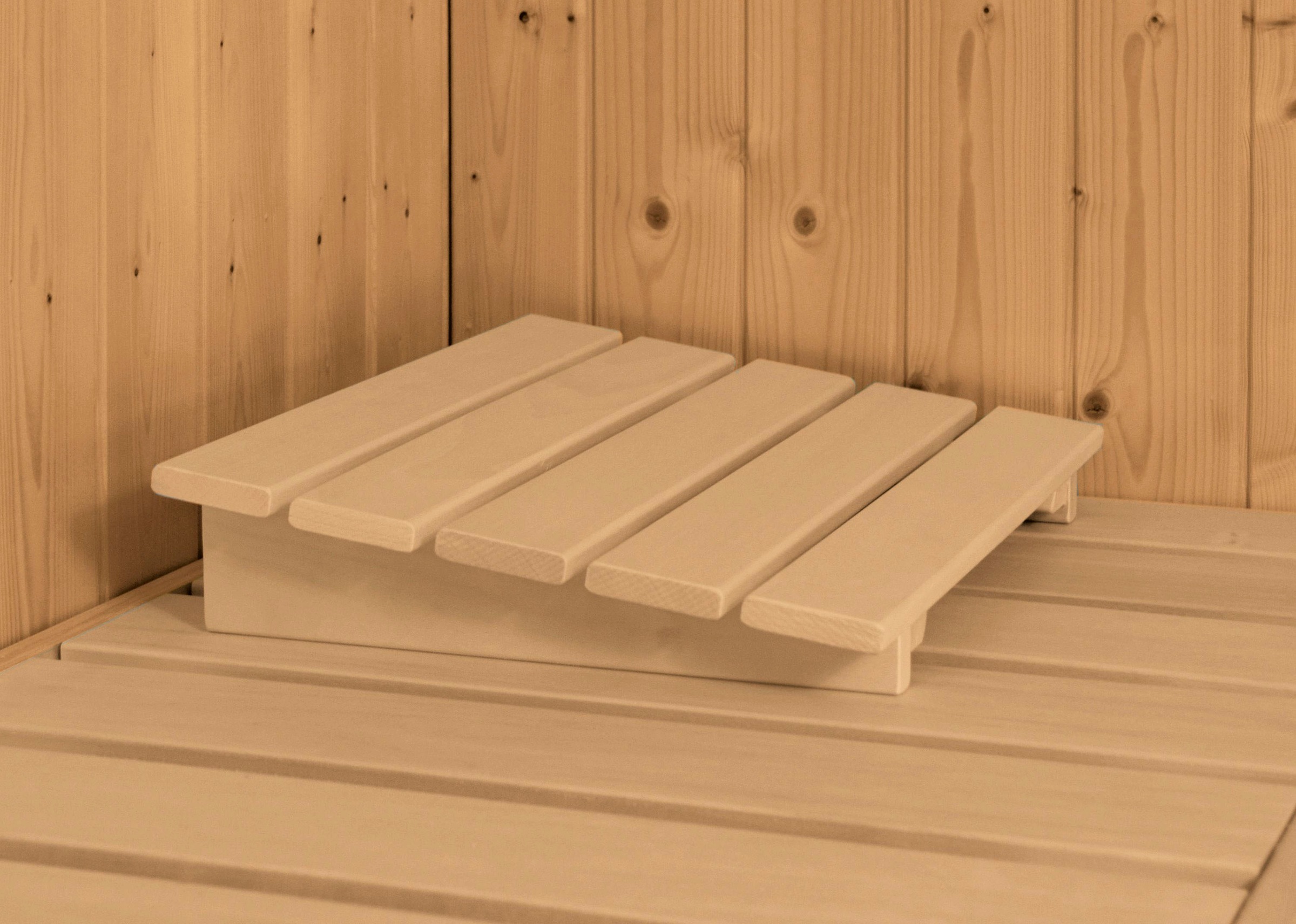 Karibu Sauna »Bedine« Set,  Ofen 9 kW Bio externe Strg easy