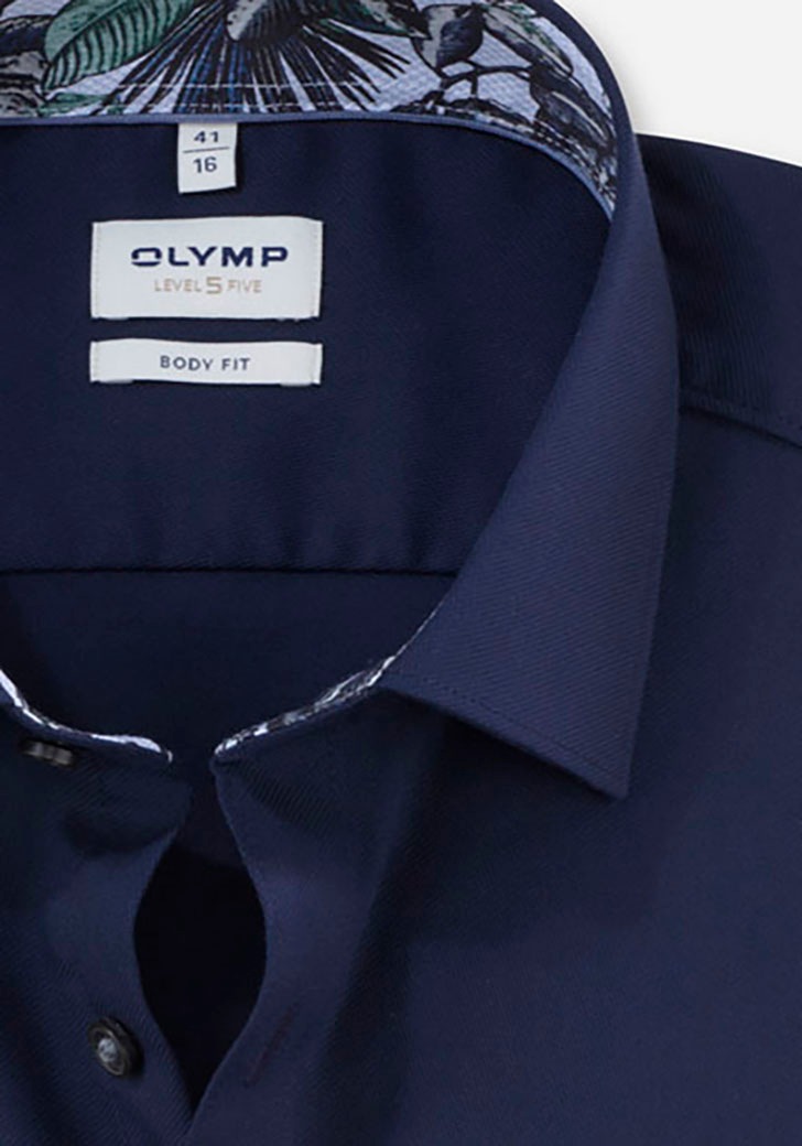 OLYMP Businesshemd »Level 5«, mit kontrastfarbenen Details