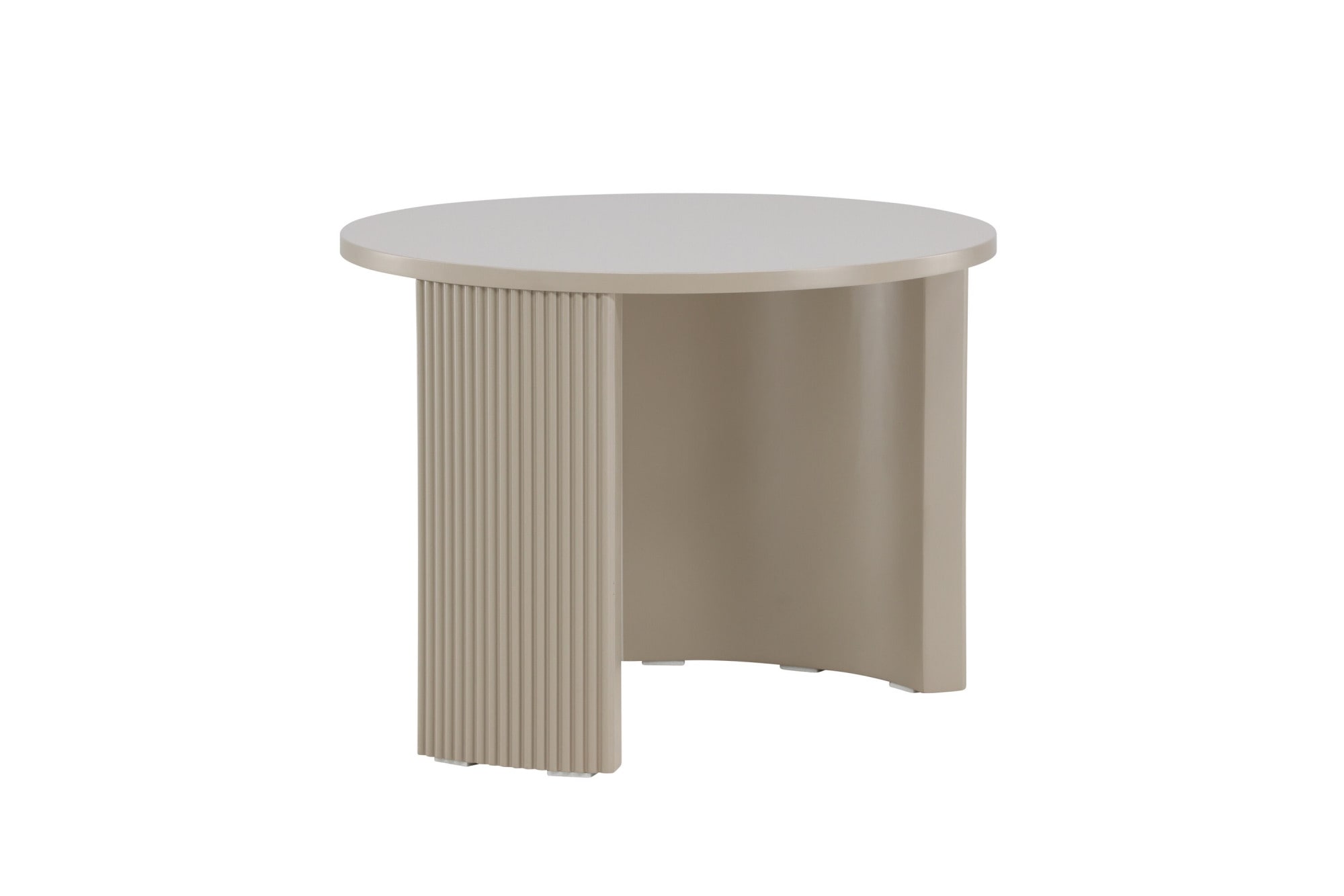Venture Home Couchtisch Sofatisch, MDF, rund, abgerundet, kompakt, dezent, klassisch