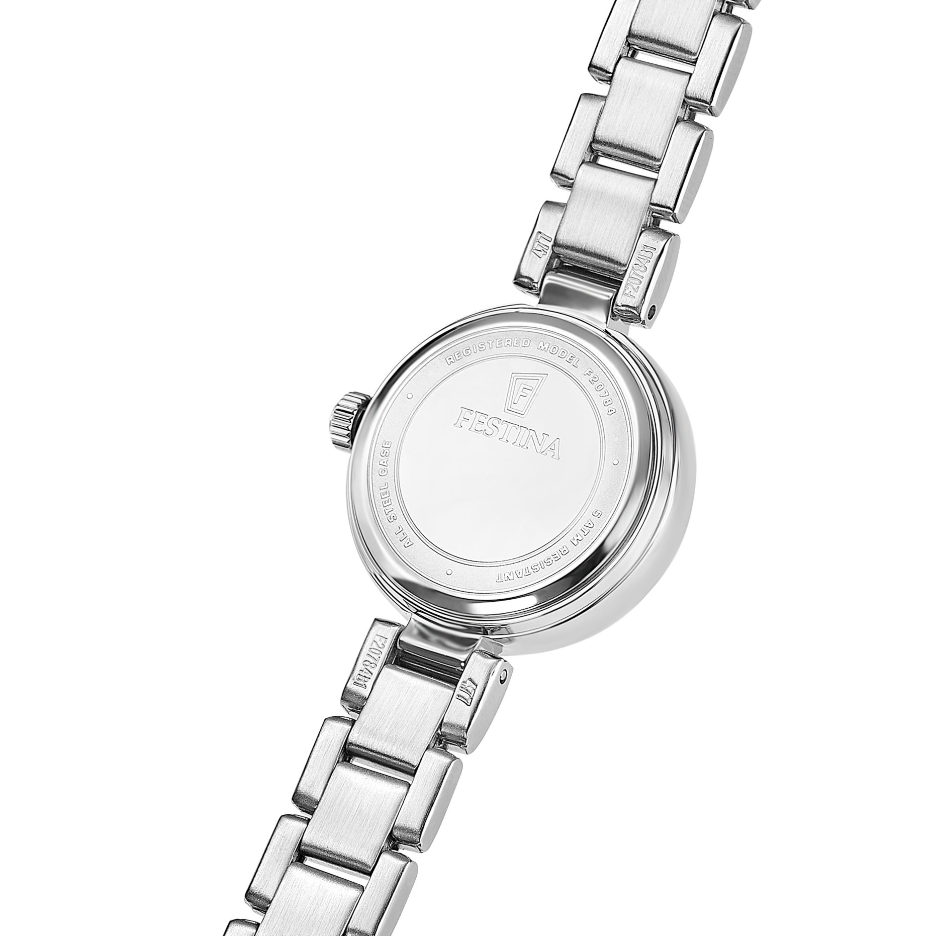 Festina Quarzuhr »Mademoiselle« Armbanduhr, Damenuhr, Edelstahlarmband, analog, Tag