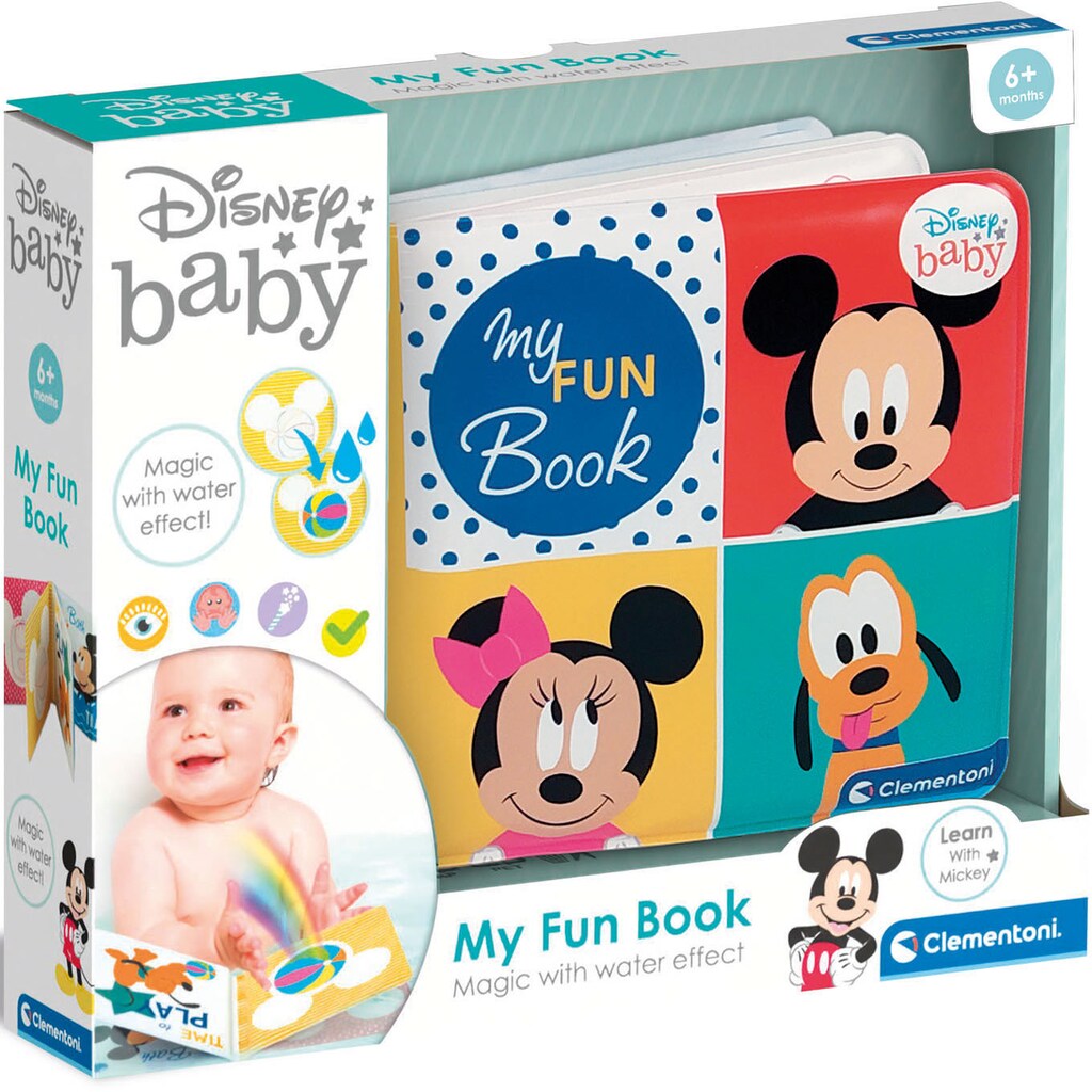 Clementoni® Greifspielzeug »Baby Clementoni, Fun Book«