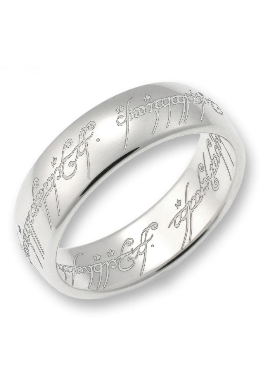 Der Herr der Ringe Silberring »Der Eine Ring - Silber, 10004046«, Made in Germany