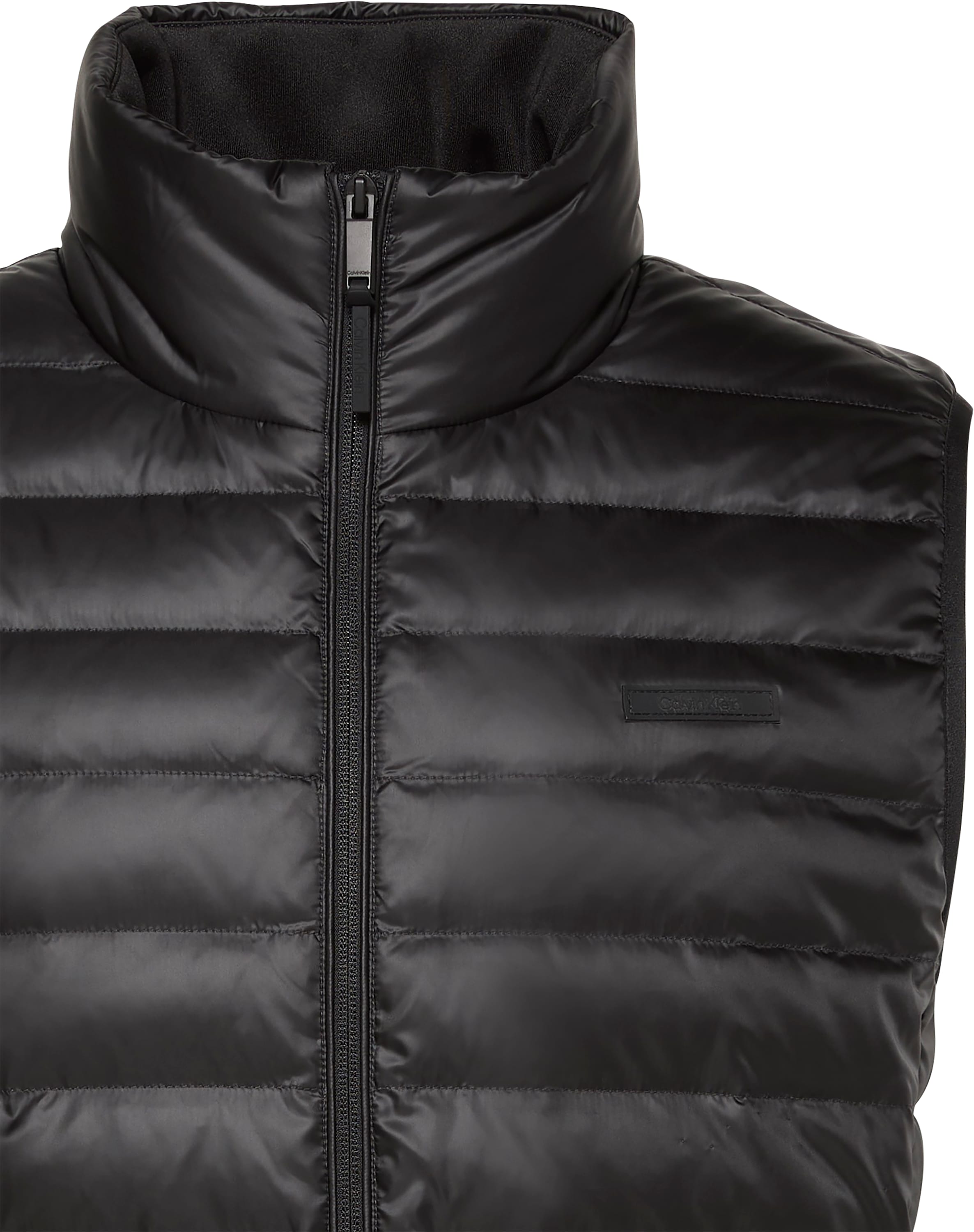 Calvin Klein Steppweste »SLVLSS LT WT NYLON PUFFER VEST« Mit Rundhalsausschnitt