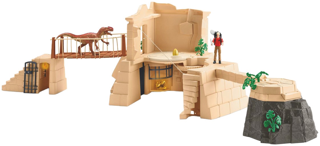 Schleich® Spielwelt »DINOSAURS,  Dino Tempel-Eroberung (42657)«