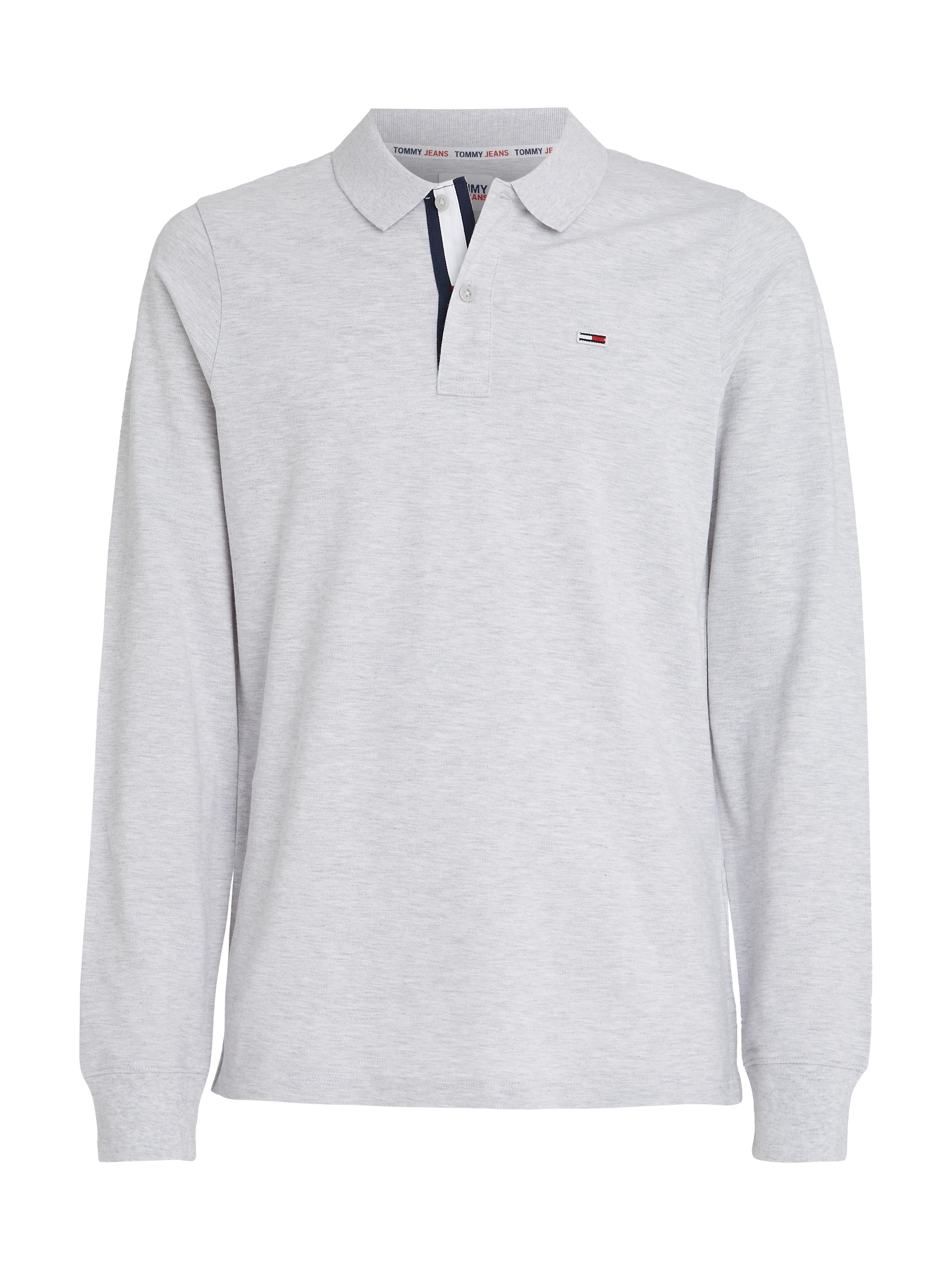 Tommy Jeans Langarm-Poloshirt »TJM SLIM SOLID LS POLO«