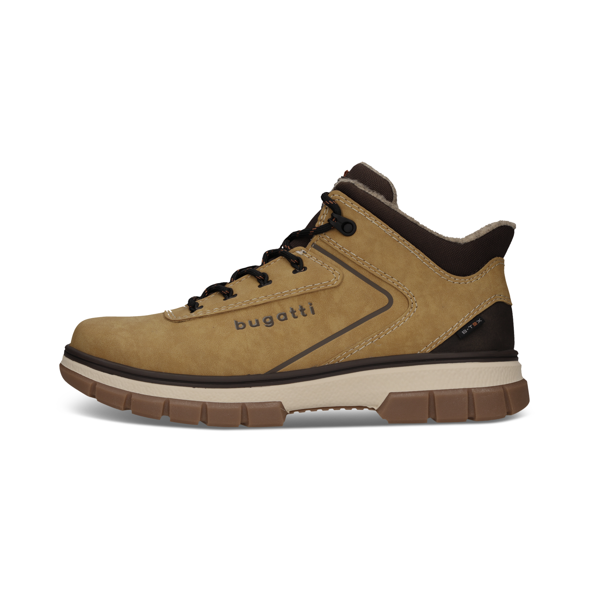 bugatti Winterboots  Outdoorboots, Schnürboots mit Profilsohle, TEX-Ausstattung