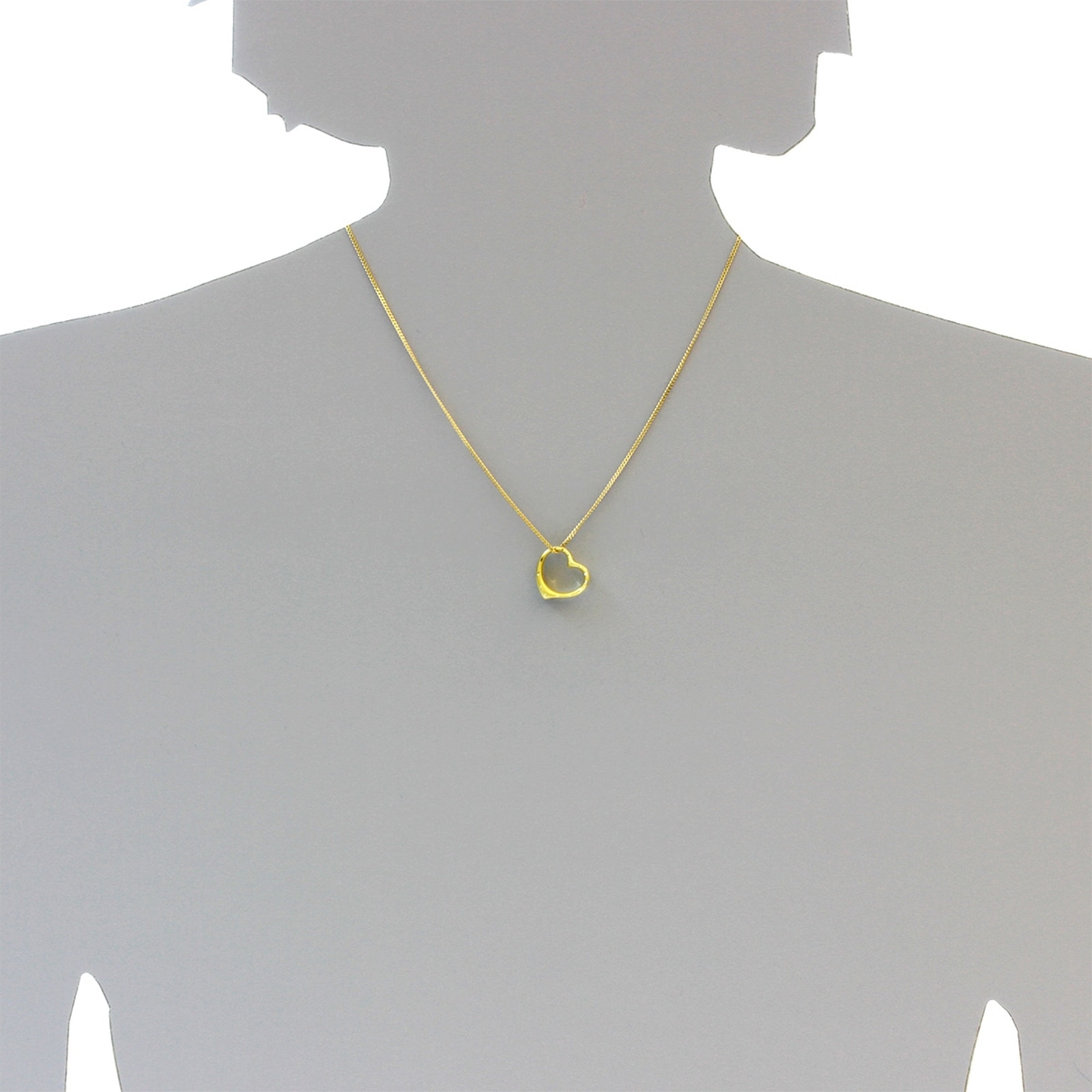 OSTSEE-SCHMUCK Kettenanhänger »- Gleiter-Herz - Gold 333/000 - ,« ()