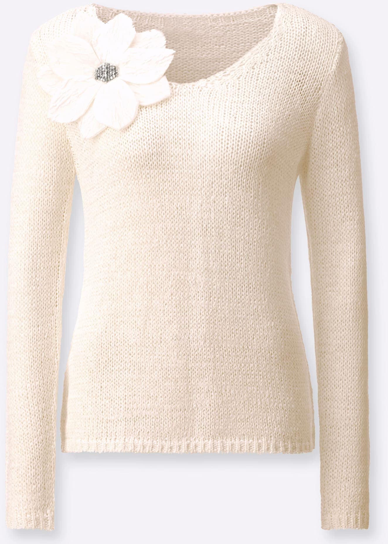 creation L Strickpullover »Lyocell-Mix-Pullover«