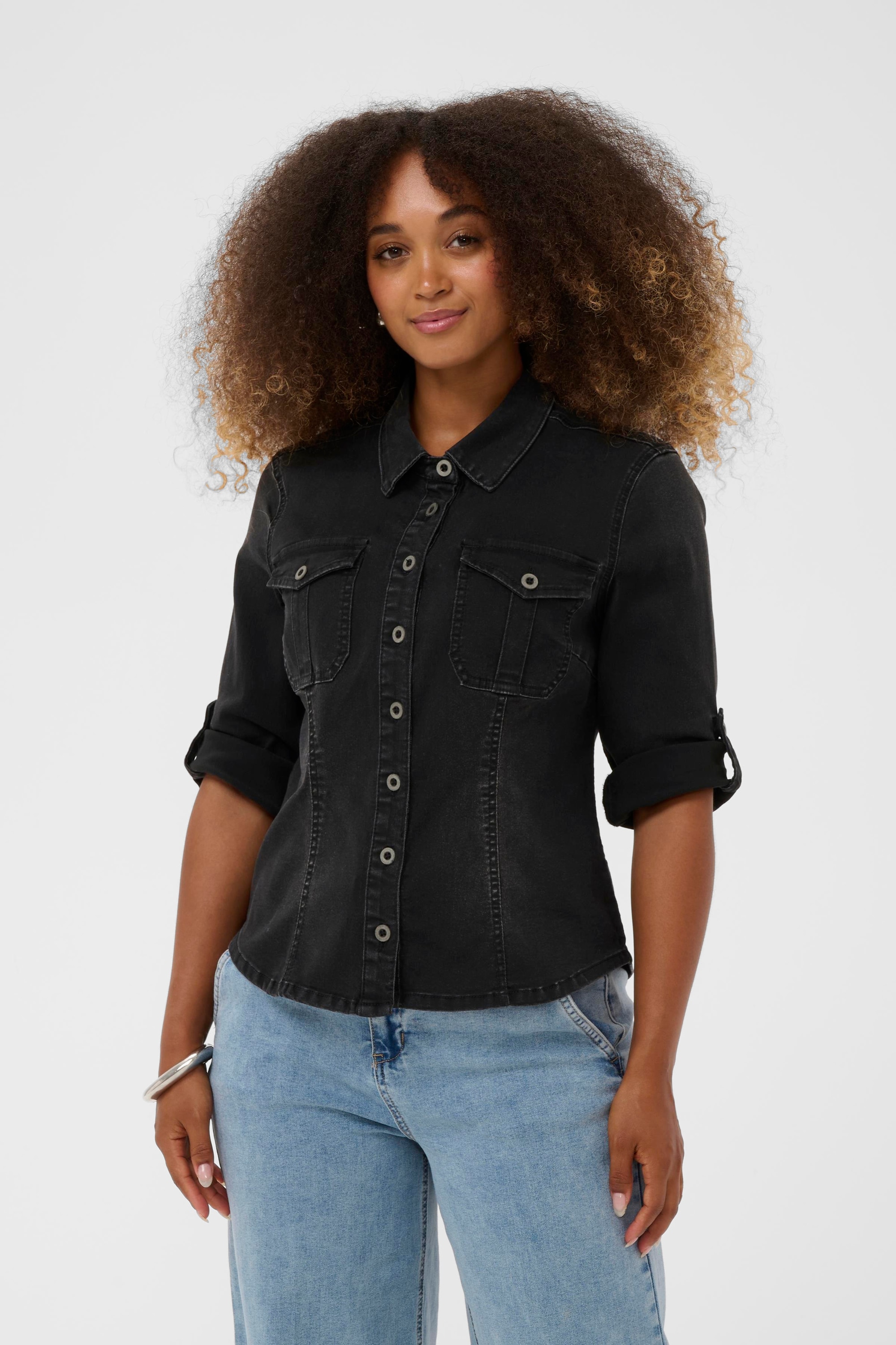 Cream Jeansbluse »Jeanshemd CRUniforma«