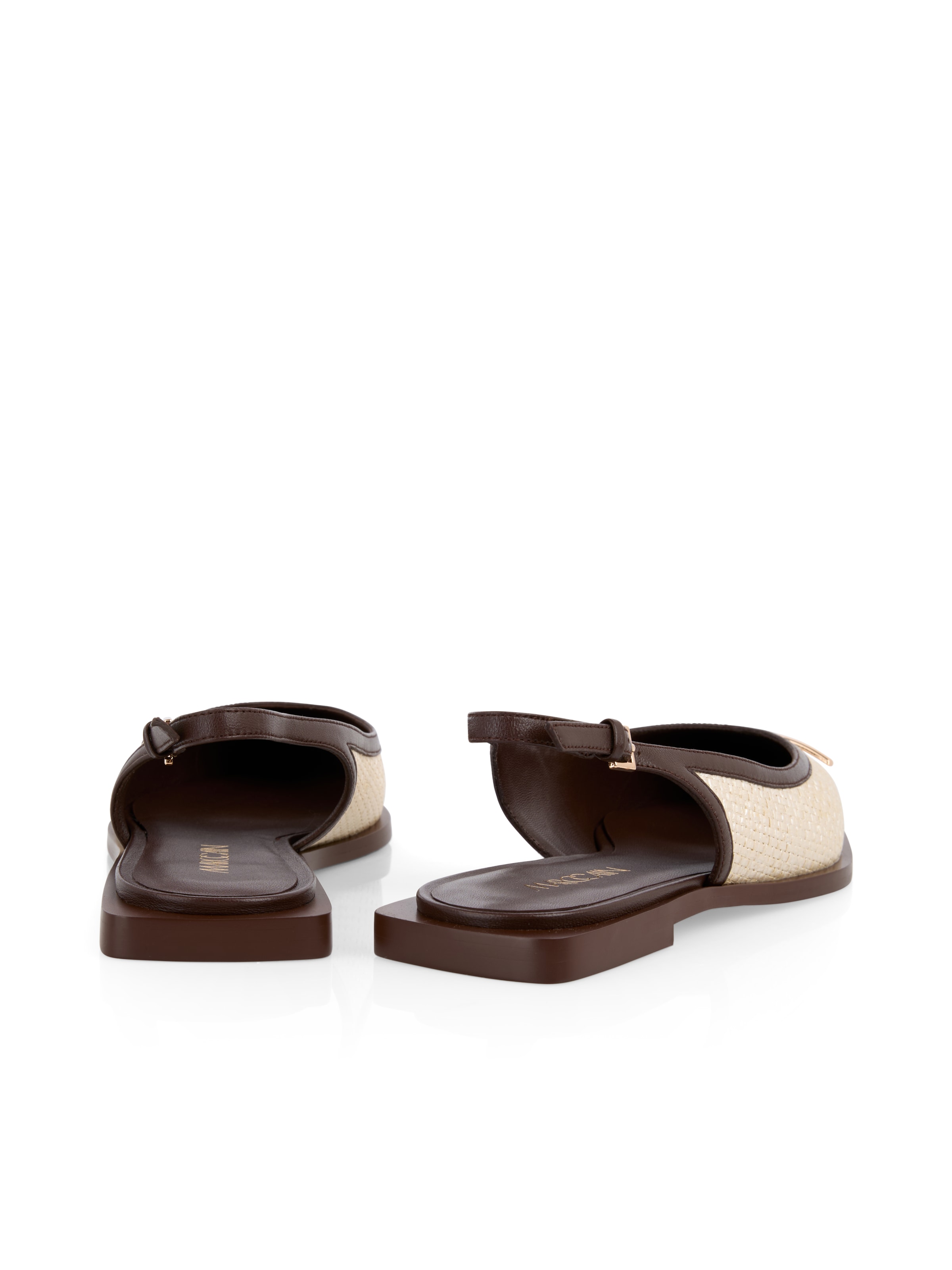 Marc Cain Slingpumps »Collections Leo' Oasis«  Flats, Slingback, Businessschuh in spitzer Form