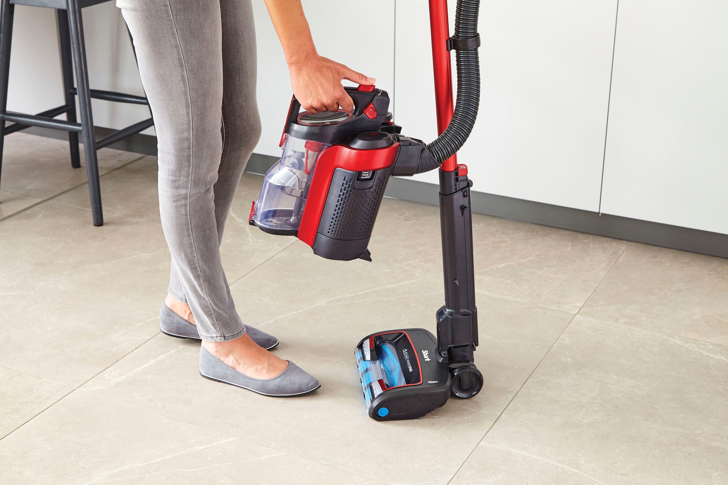 Shark Akku-Stielstaubsauger »ICZ300EU«, Get-Anywhere-Technologie Einzelakku, 83,52 Watt