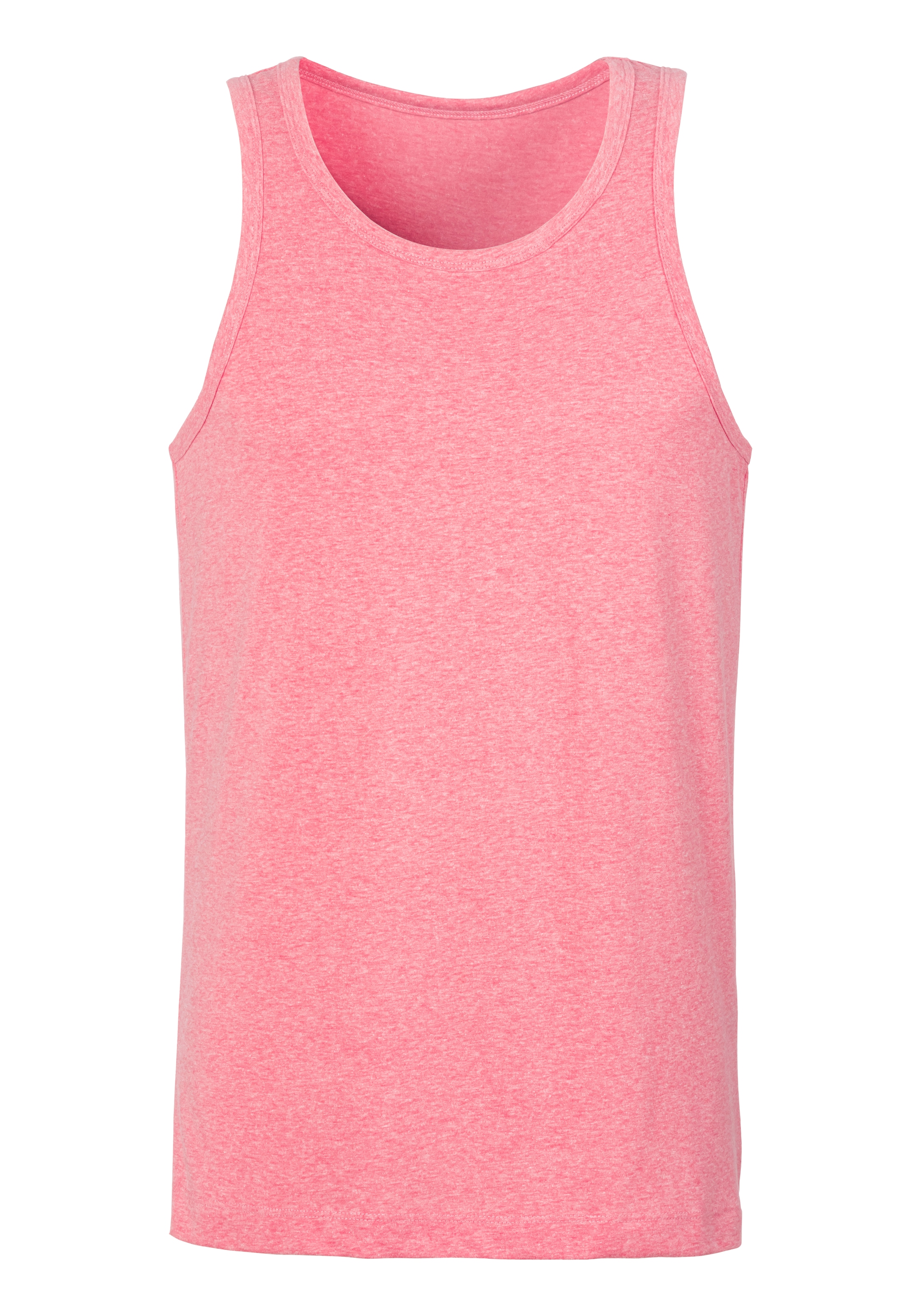 John Devin Tanktop, (Packung, 2), in schöner Melange-Optik