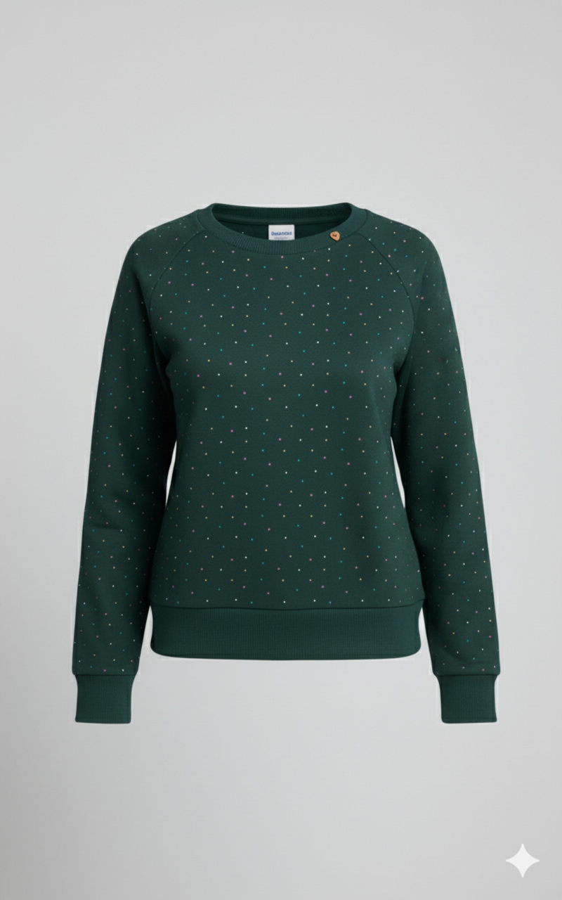 Ragwear Sweatshirt »JOHANKA MULTIDOTS O«