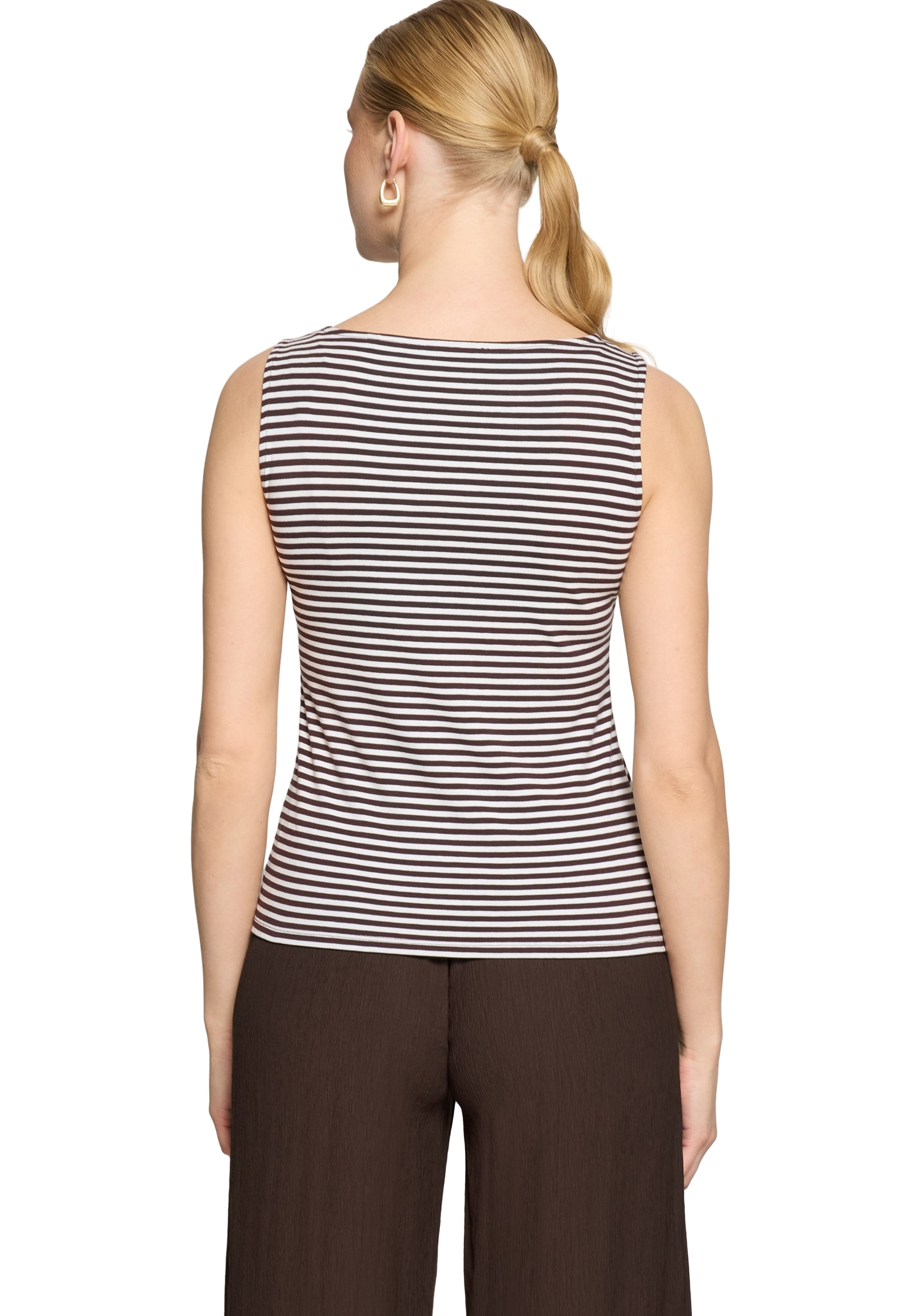 Zero Shirttop »Basic Shirt mit U-Boot-Ausschnitt«
