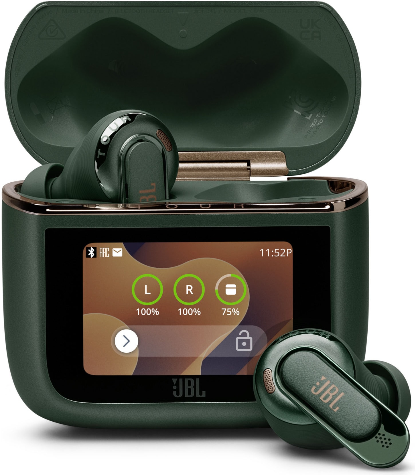 JBL wireless In-Ear-Kopfhörer »TOUR PRO 3 TWS« A2DP Bluetooth Active Noise Cancelling (ANC) | Freisprechfunktion | Stummschaltung