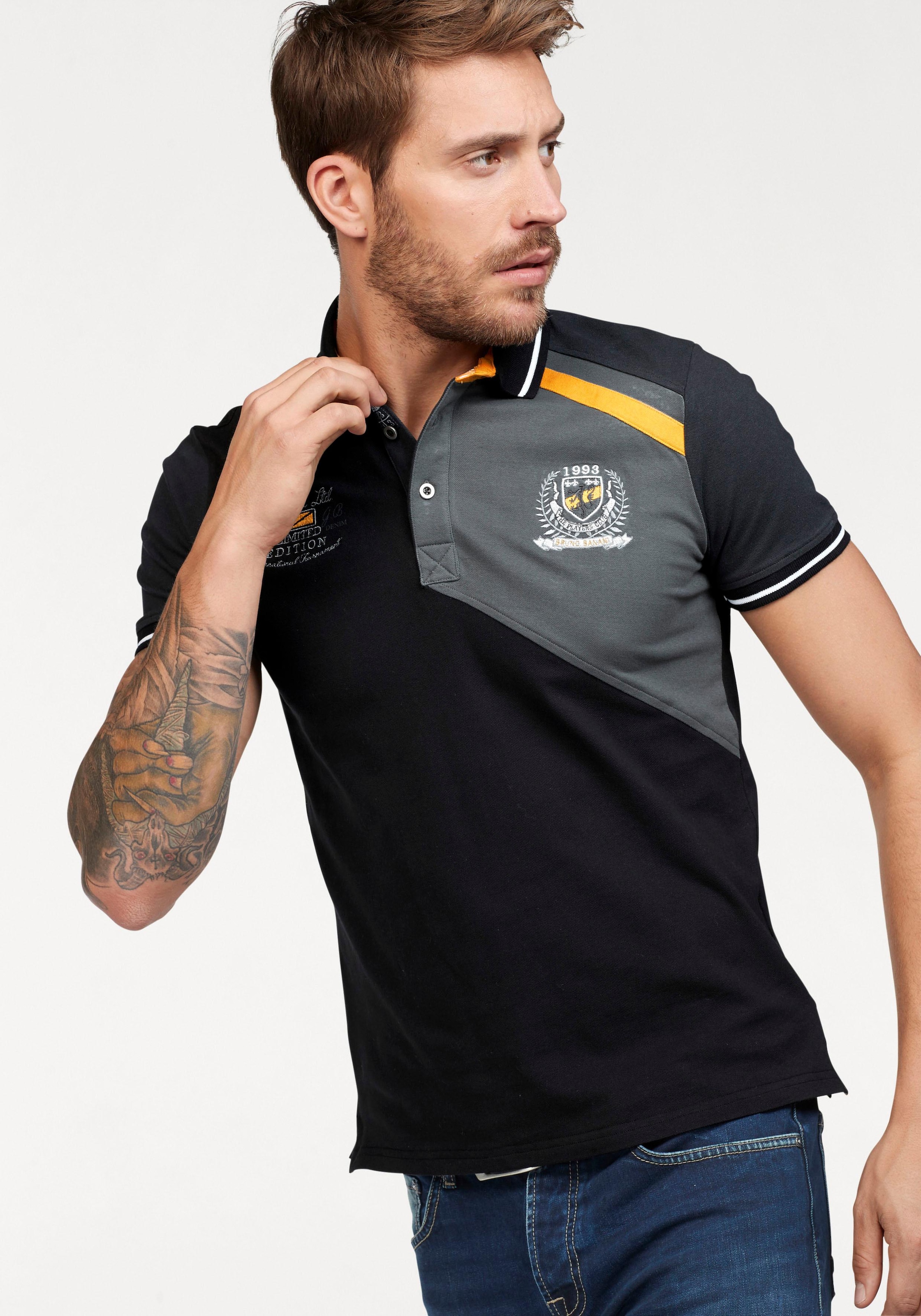 Bruno Banani Poloshirt, Piqué online bestellen bei OTTO