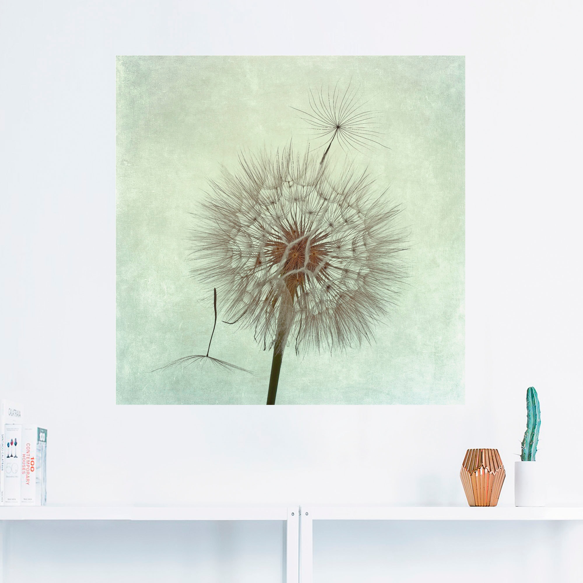 Artland Wandbild »Pusteblume II«, Blumen, (1 St.), als Leinwandbild, Poster, Wandaufkleber in verschied. Größen