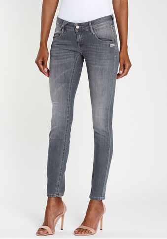 GANG Skinny-fit-Jeans »NENA«, mit gekreuzten Gürtelschlaufen links vorne kaufen