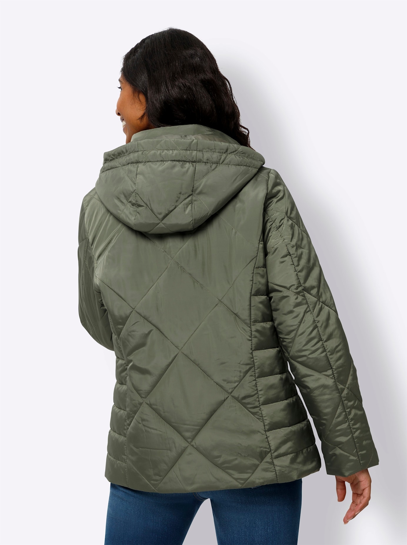 heine Steppjacke, mit Kapuze