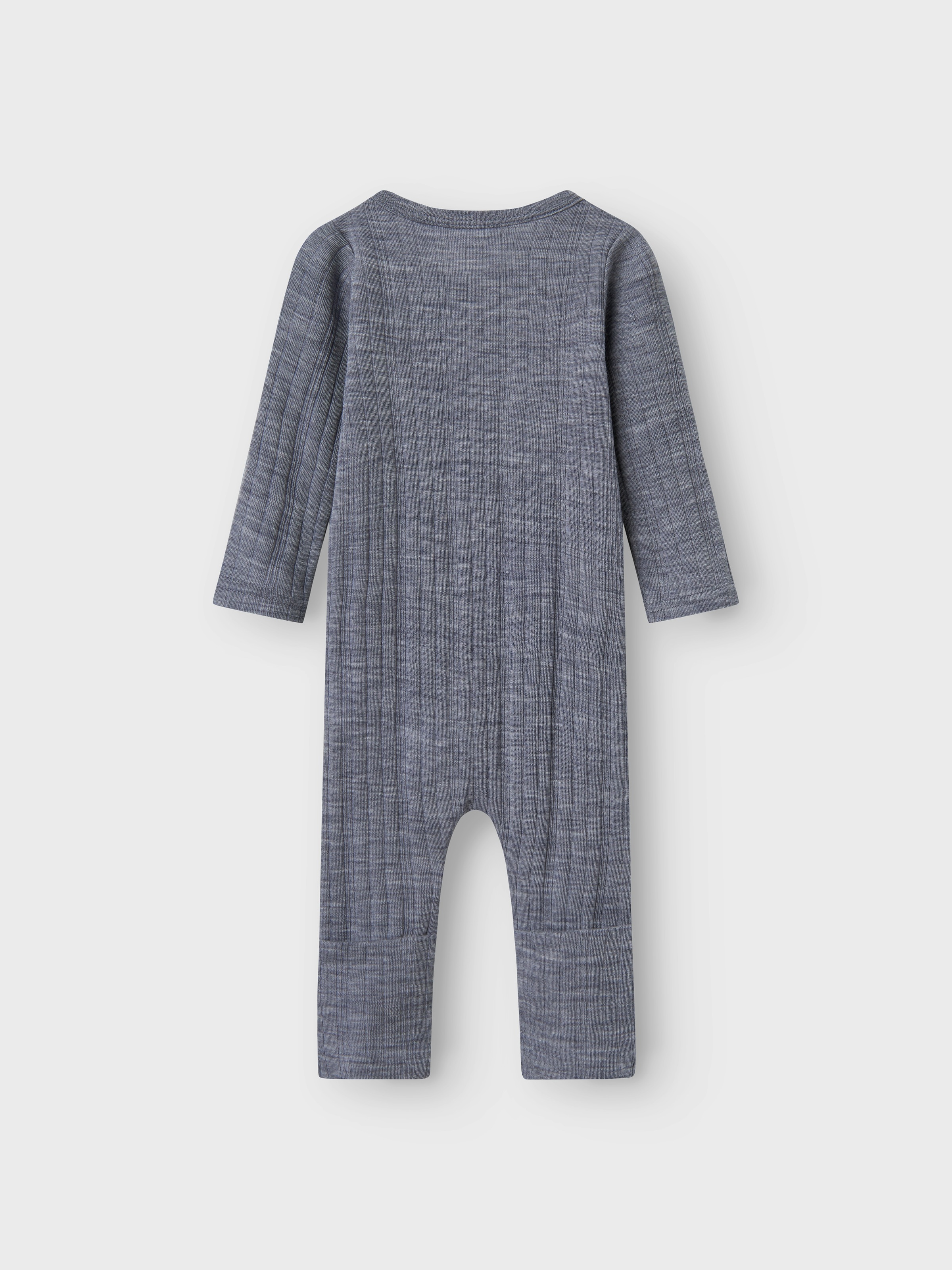 Name It Schlafanzug »NBMWANG WOOL NEEDLE NIGHTSUIT SOLID NOOS«, aus reiner Merinowolle