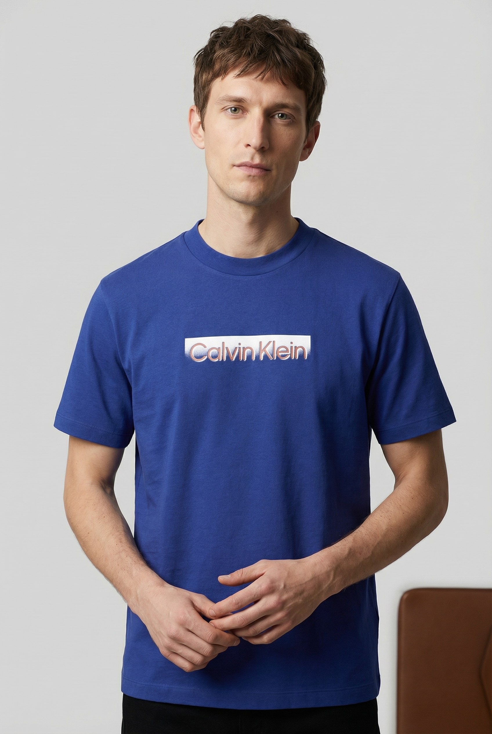 Calvin Klein T-Shirt »20S EU WHOLESALE SPORTSWEAR GRAP« Regular fit mit Rundhalsausschnitt