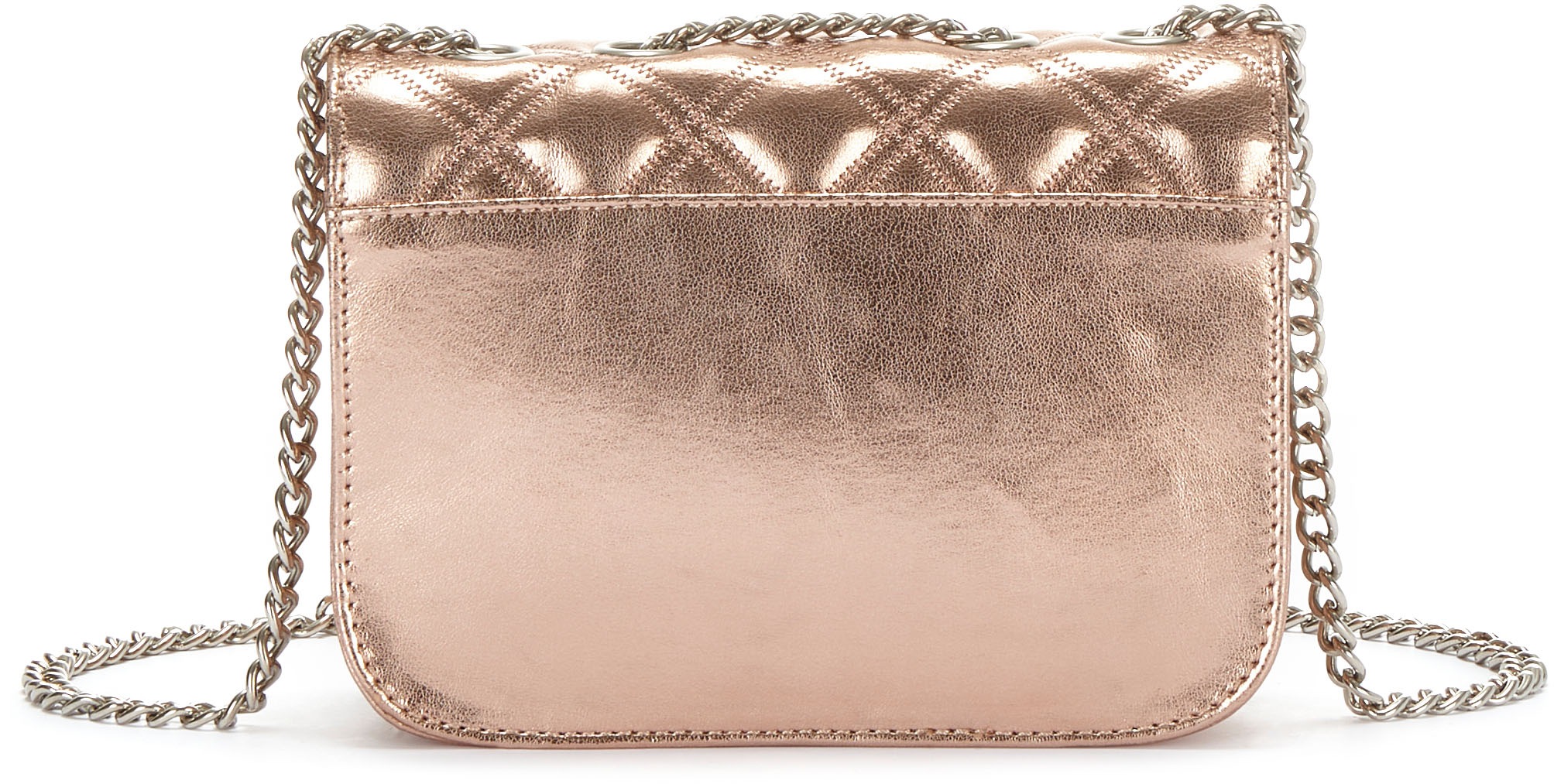 LASCANA Umhängetasche »Minibag«, Handtasche, Henkeltasche mit Kettenhenkel, Crossbody Bag VEGAN