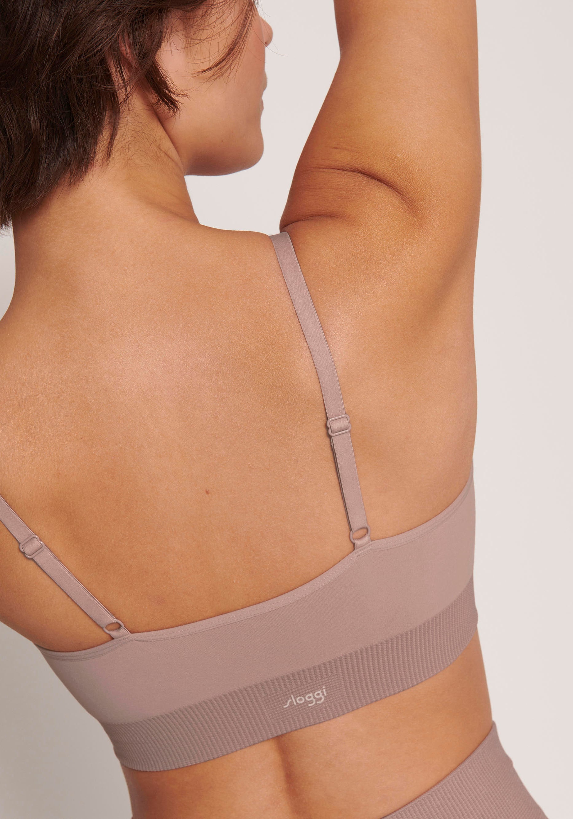 sloggi Bügelloser BH »EVER Infused Aloe Bralette«, Bralette mit V-Ausschnitt