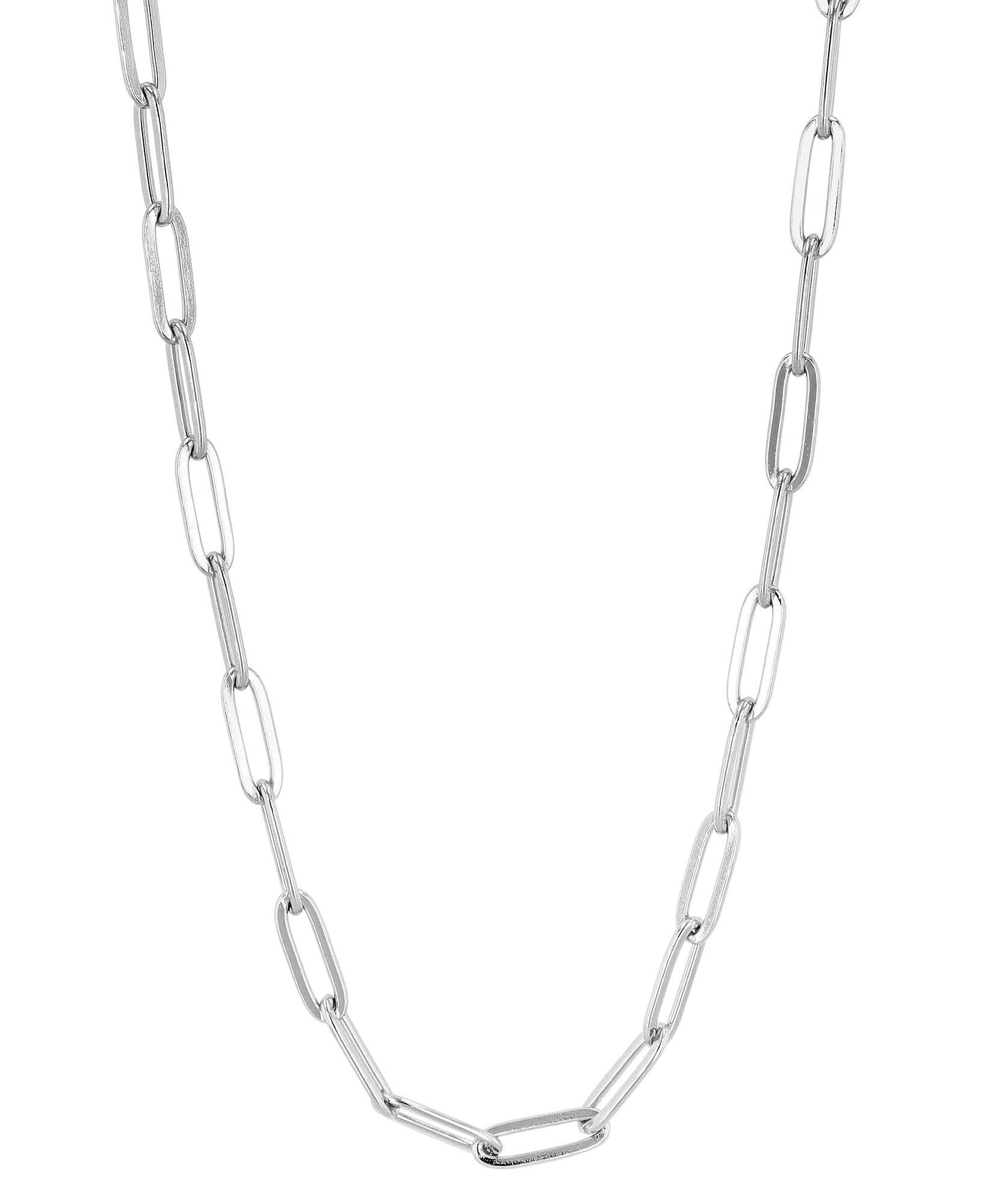 Adelia´s Gliederkette »Edelstahl Halskette Gliederkette 45 cm«
